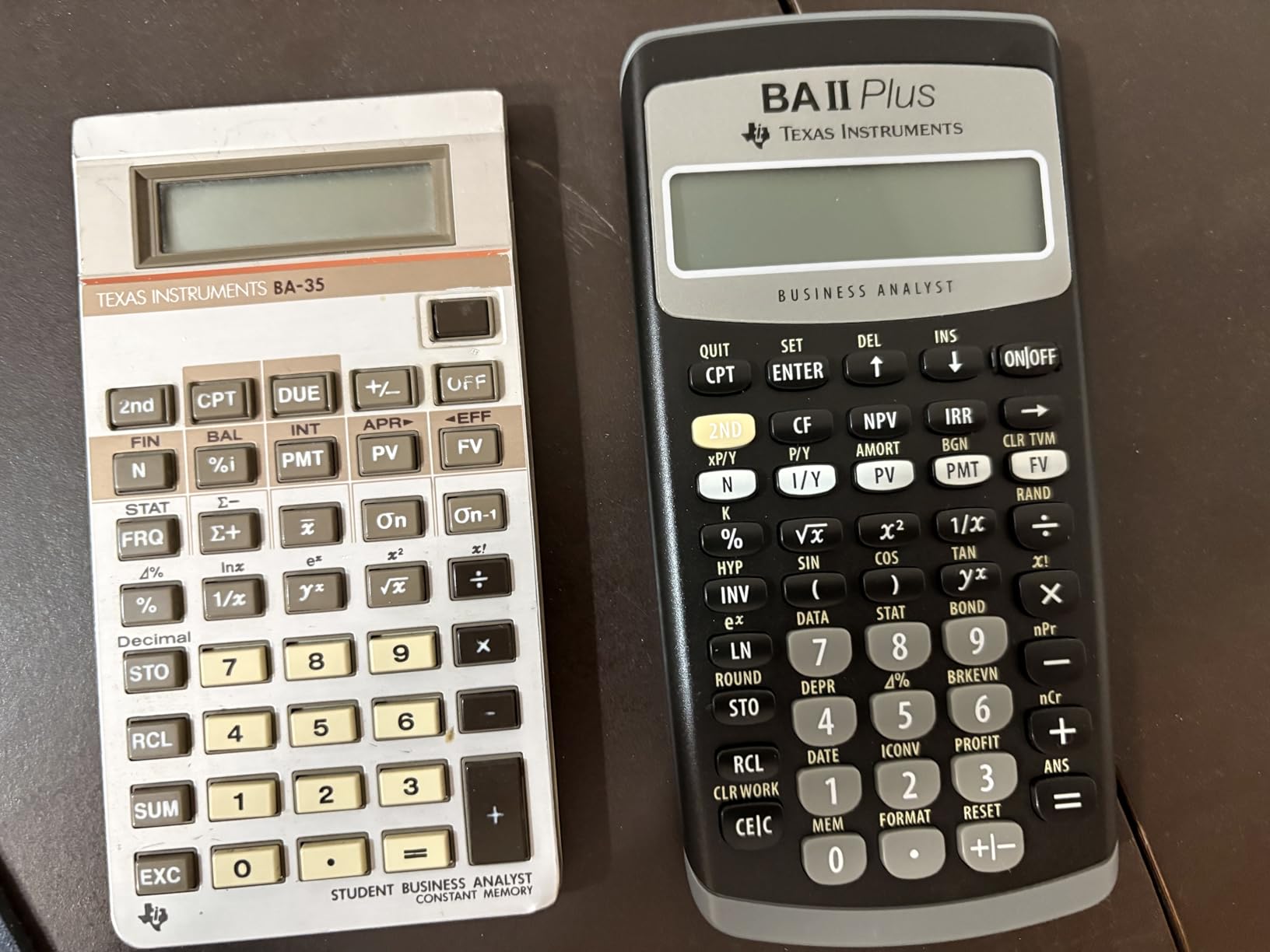 Texas Instruments BA II Plus Financial Calculator, Black Medium customer photo 1