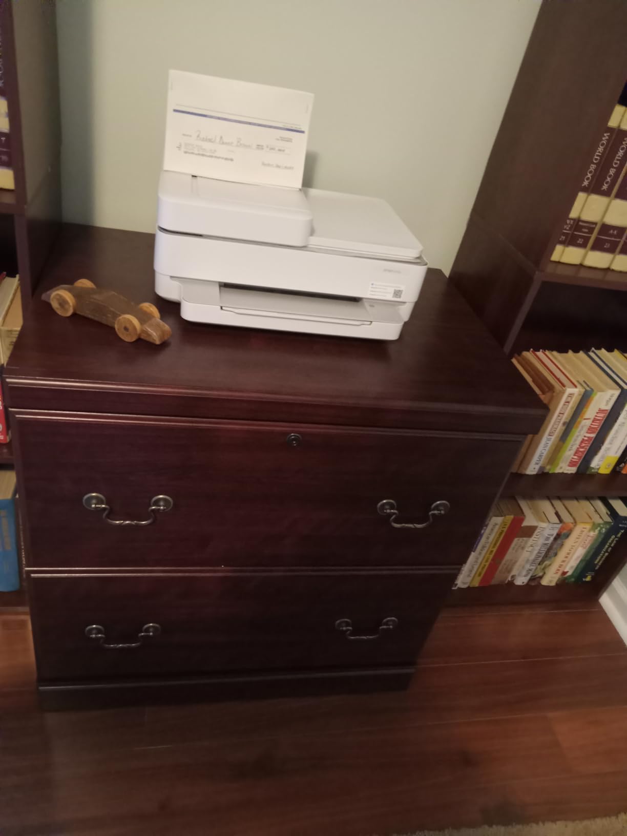Sauder Heritage Hill Lateral File, in Classic Cherry finish customer photo 1