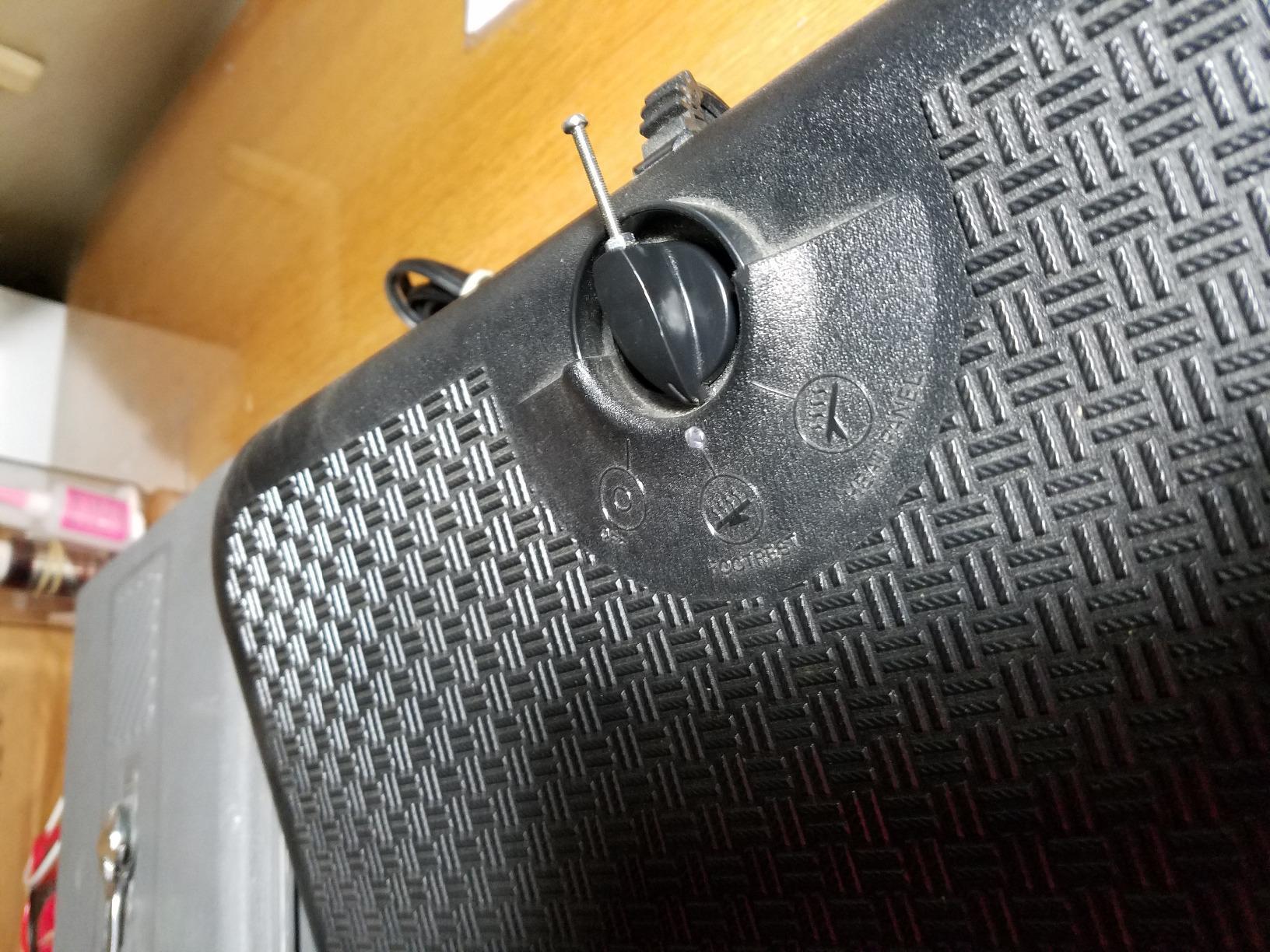 Cozy Products Toasty Toes Foot Warmer, Ergonomic Heated Footrest with 3 Adjustable Positions and 2 Heat Settings, Portable Space Heater, 105 Watts, Black, 12