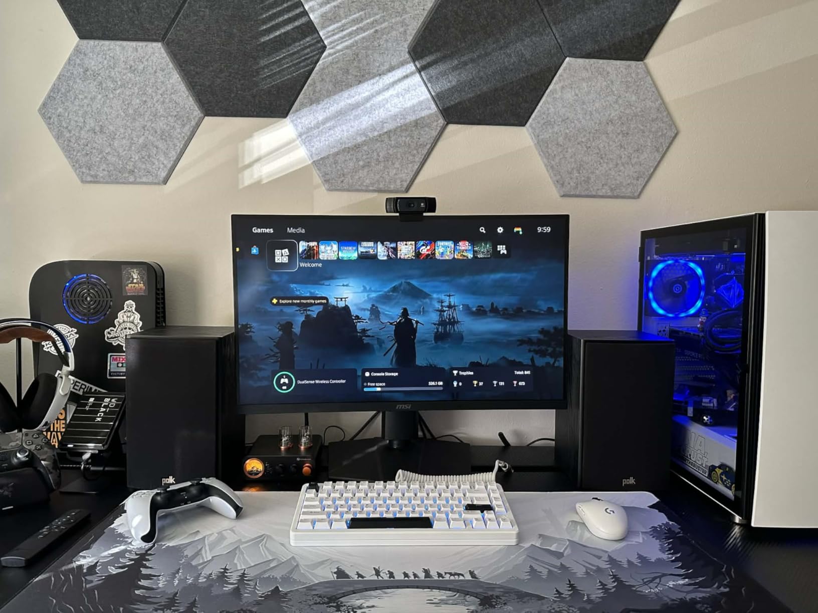 Polk Audio T15 Home Theater and Stereo Bookshelf Speakers - Deep Bass Response, Dolby and DTS Surround, Wall-Mountable, Pair, Black customer photo 1