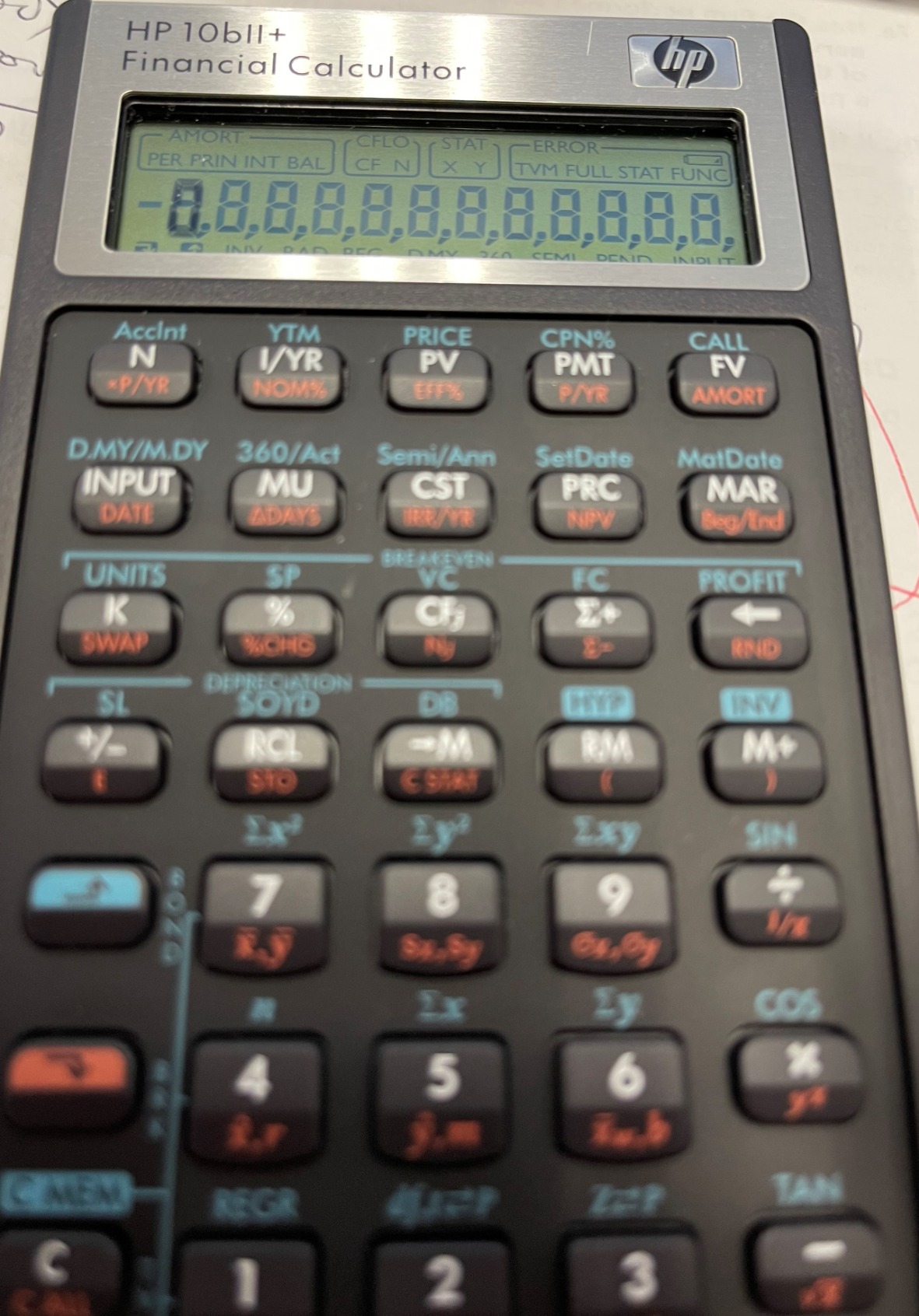 HP 10bII+ Financial Calculator customer photo 2