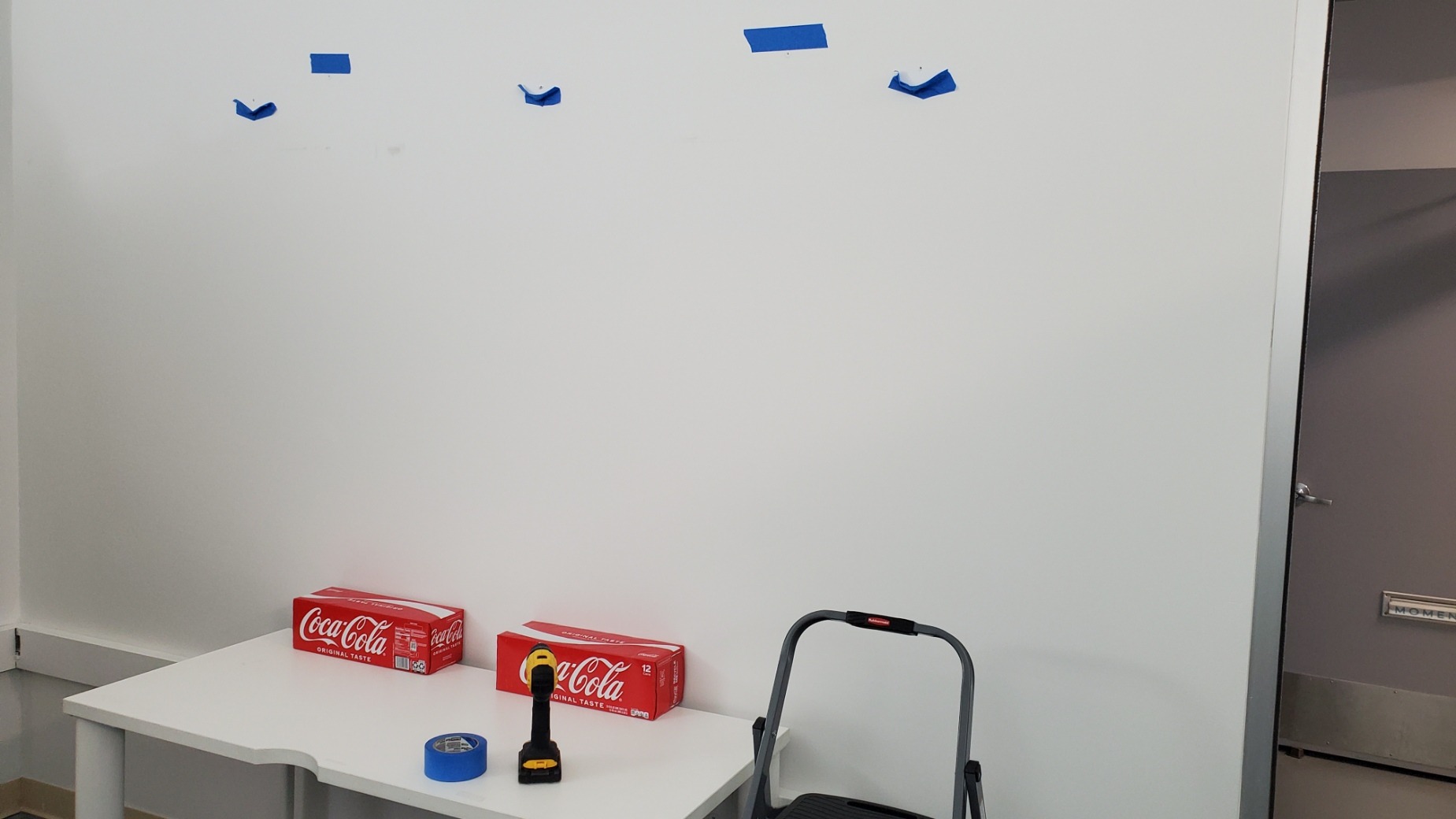 Quartet Magnetic Glass Dry Erase White Board, 48''W x 36''H Whiteboard, Infinity Frameless Mounting, White Surface (G4836W) customer photo 2