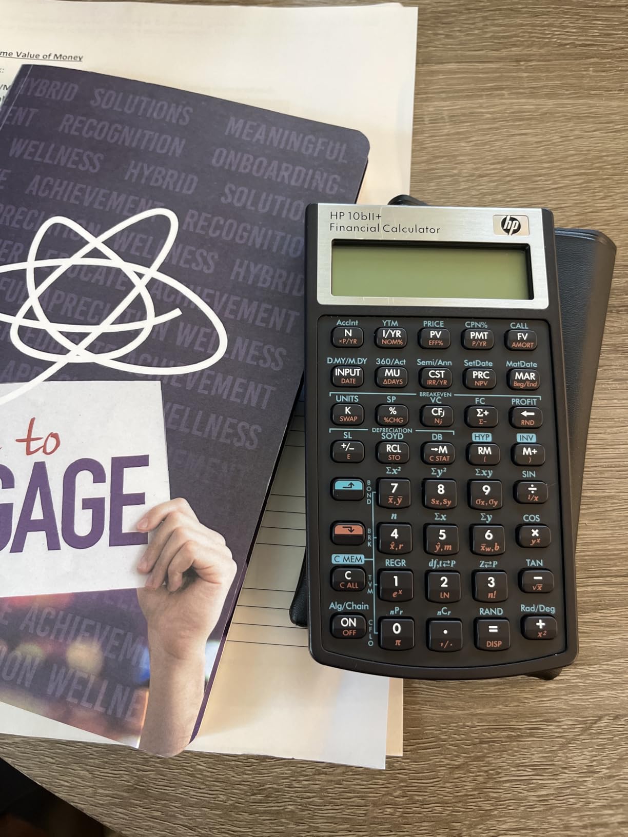 HP 2716570 10bII+ Financial Calculator, 12-Digit LCD customer photo 1