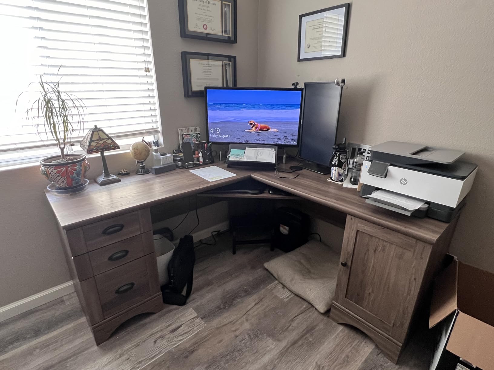 Sauder Harbor View Computer Desk, 66.14