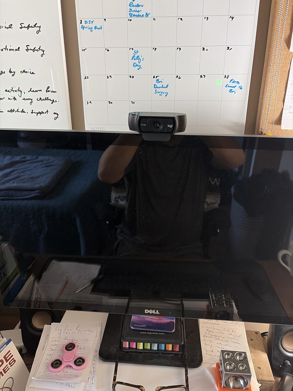 Logitech C922x HD Pro PC Webcam, Full HD 1080p/30fps or 720p/60fps Video, HD Light Correction, Works with Microsoft Teams, Google Meet, Zoom, Nintendo Switch 2's new GameChat mode, Mac/Tablet- Black customer photo 2