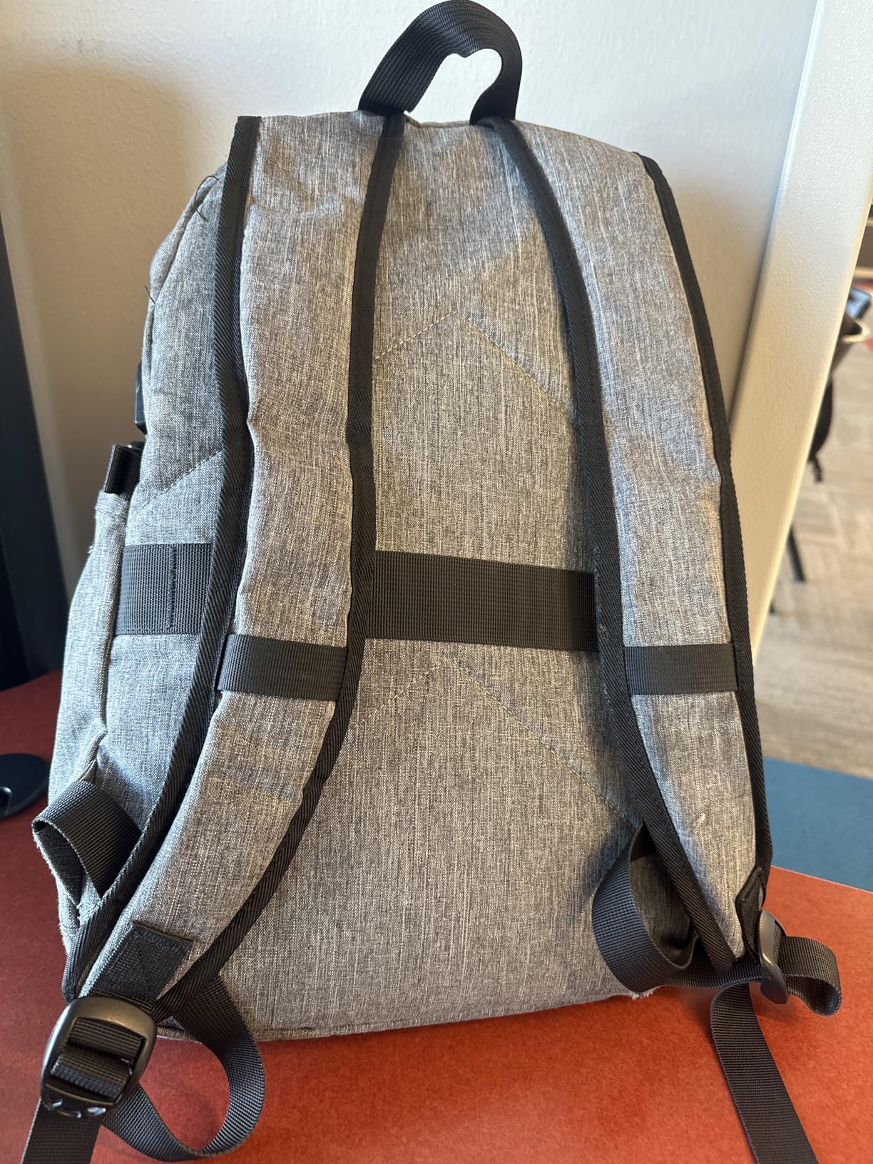 Mancro Business Travel Laptop Backpack, Anti Theft Slim Laptop Bag for Men and Women, Tech Computer Bag Fits 15.6 Inch Laptop and Notebook (Black) customer photo 2