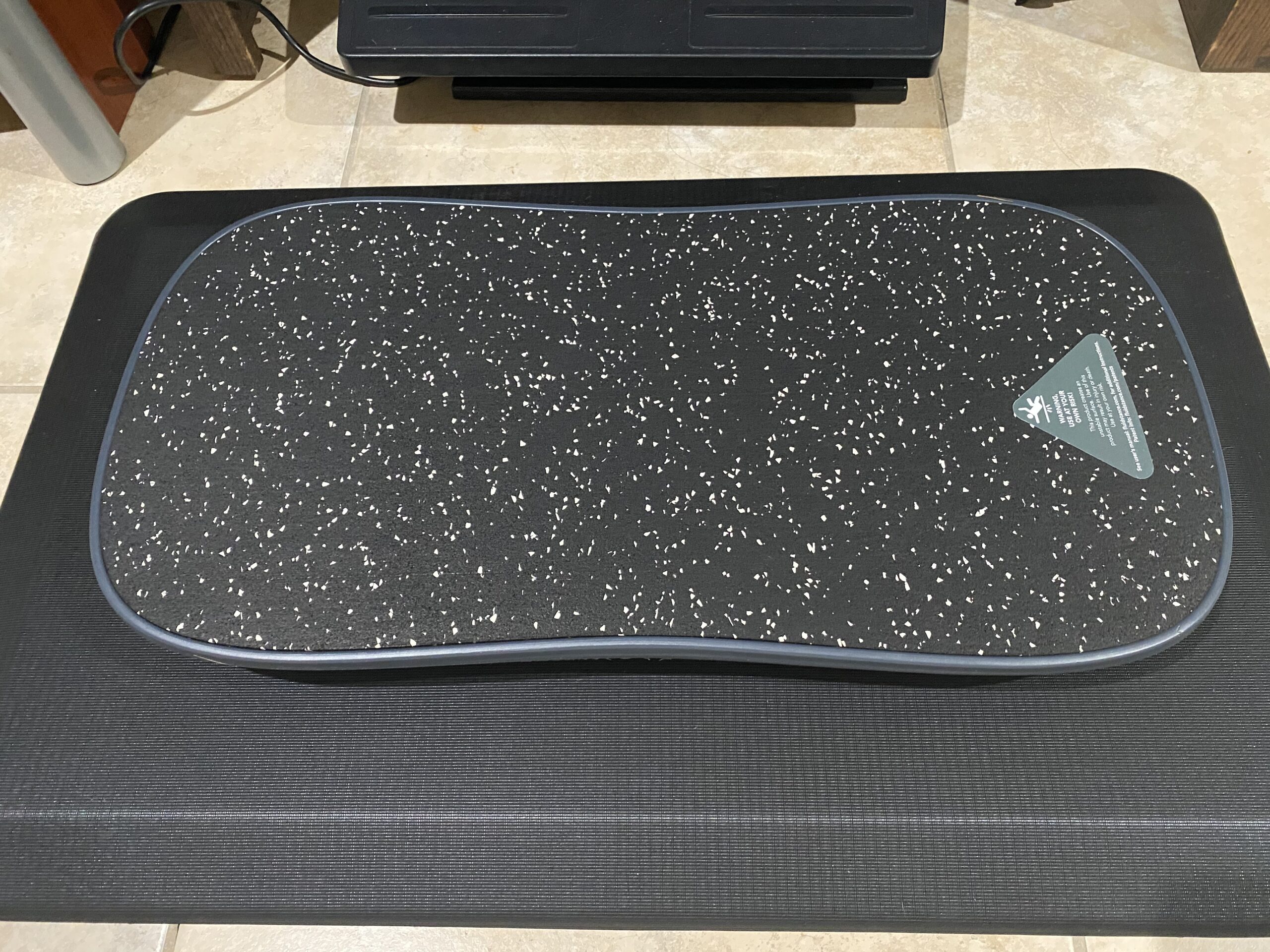 FluidStance Adult Balance Board for Standing Desk - Anti Fatigue USA Made 360 Degree Rocker Wobble Board as Exercise Equipment to Increase Focus & Movement - Sustainable Anti-Slip Plane Standing Board customer photo 2