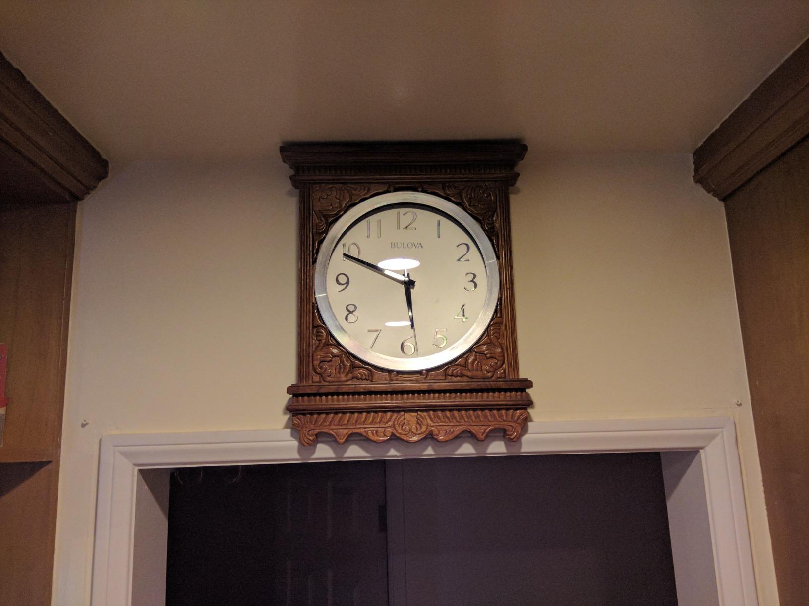 Bulova Winston Wall Clock C4844 | 10