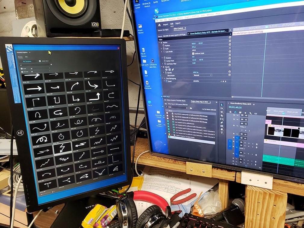 VIVO Extra Tall Single LCD Computer Monitor Free-Standing Adjustable Desk Stand for 1 Screen up to 27 inch, STAND-V011H customer photo 2