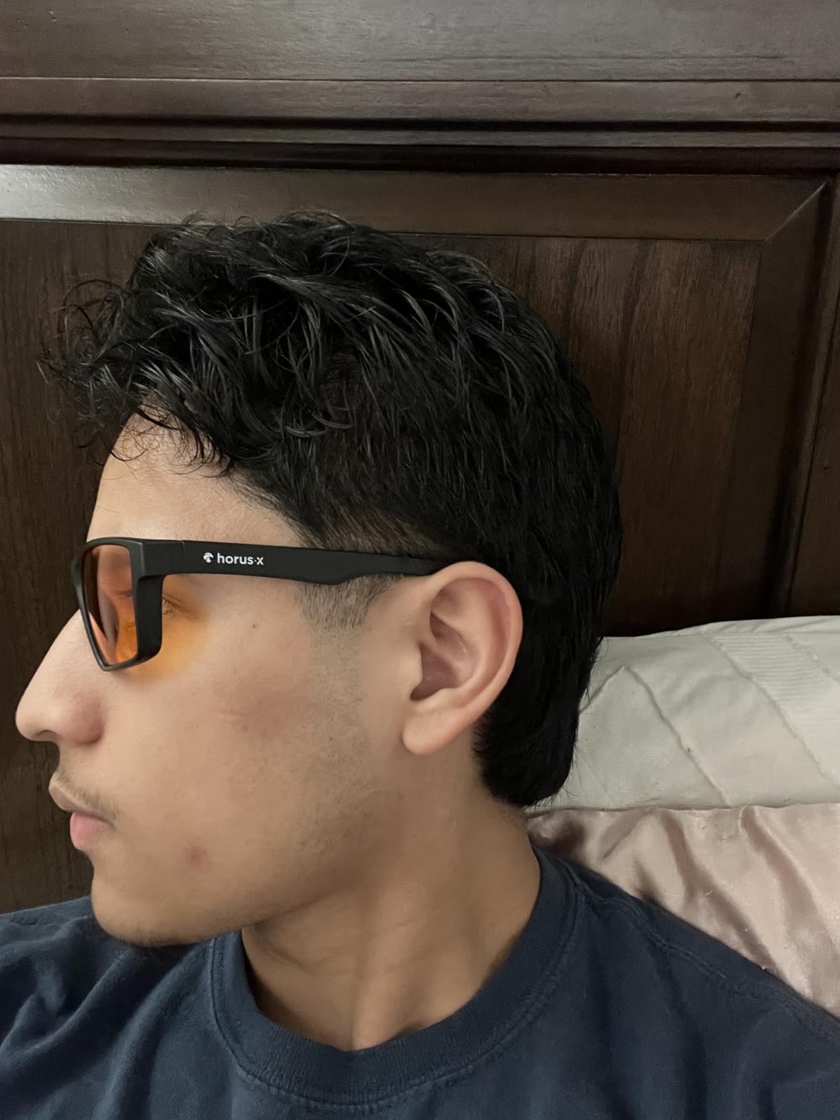 Horus X Blue Light Glasses Men Women | Blue Light Blocking Glasses for Screen Anti-Fatigue Eye Migraine customer photo 1