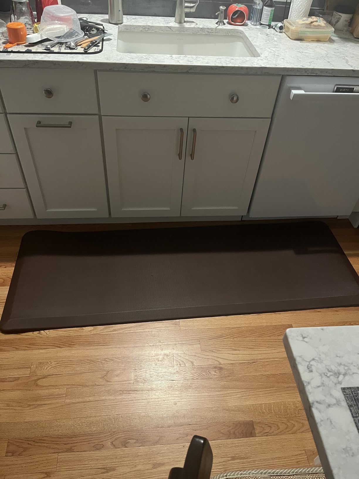 ComfiLife Anti Fatigue Floor Mat - 3/4 Inch Thick Kitchen Mats for Floor, Standing Desk Mat, Kitchen Rug - Comfort at Home, Office - Durable - Stain Resistant - Non-Slip Bottom (20
