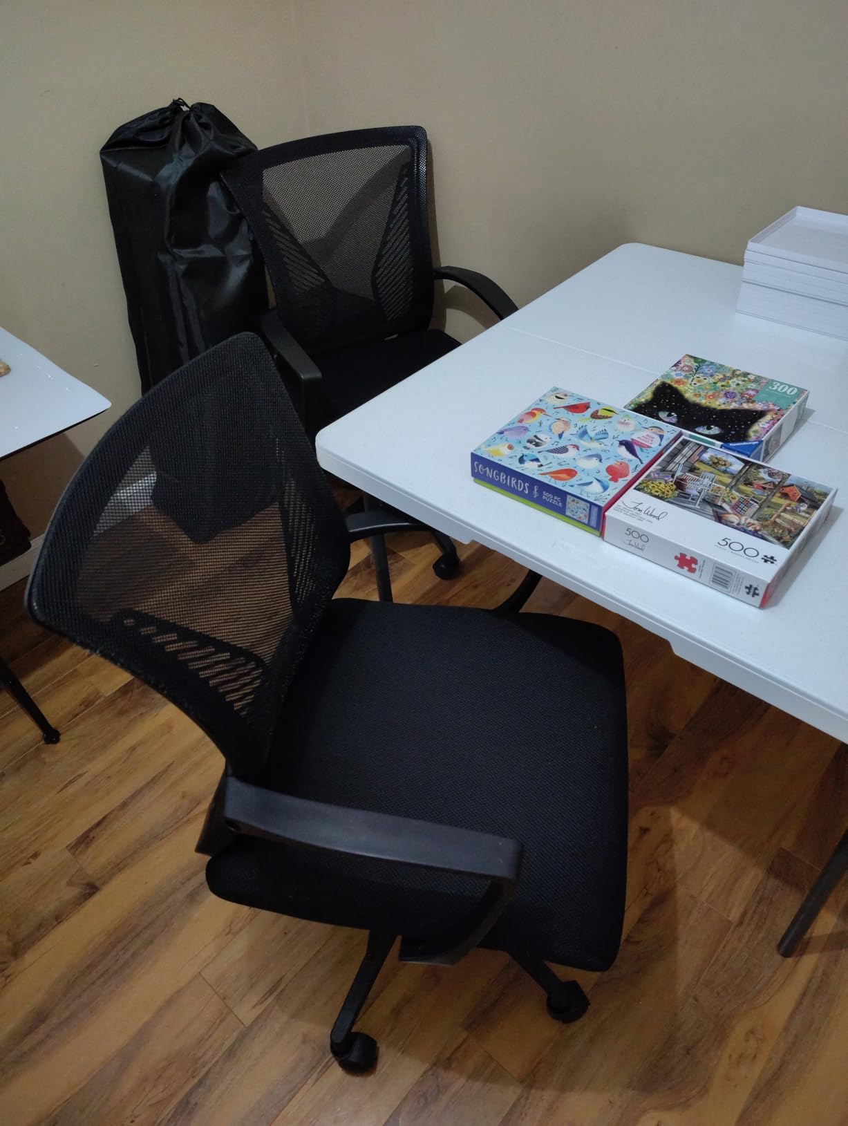 Furmax Office Chair Ergonomic Computer Desk Mesh Chair Mid Back customer photo 1