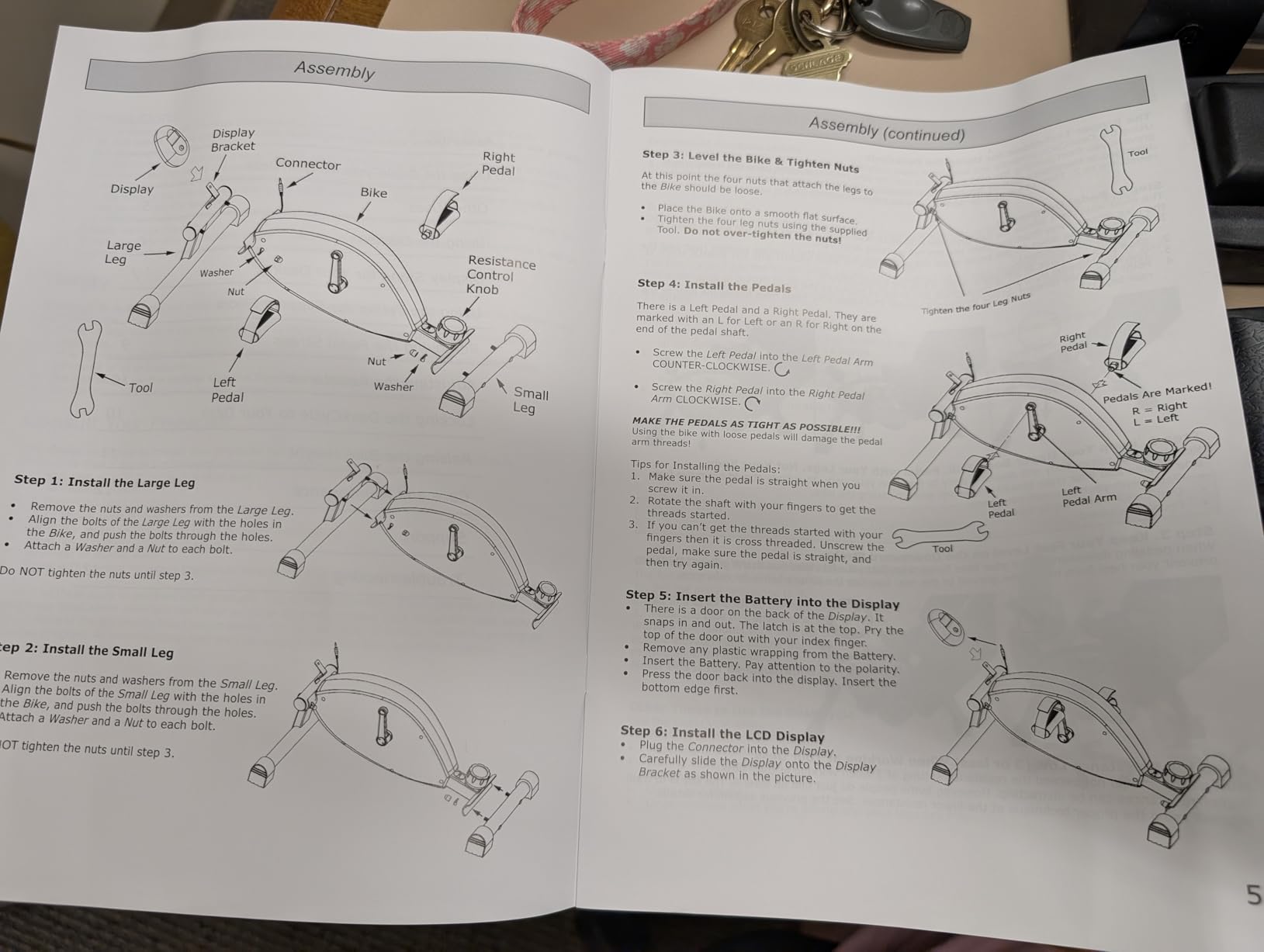 DeskCycle Under Desk Bike Pedal Exerciser - Stationary Bikes for Home & Office - Standard and Adjustable Height Versions customer photo 2