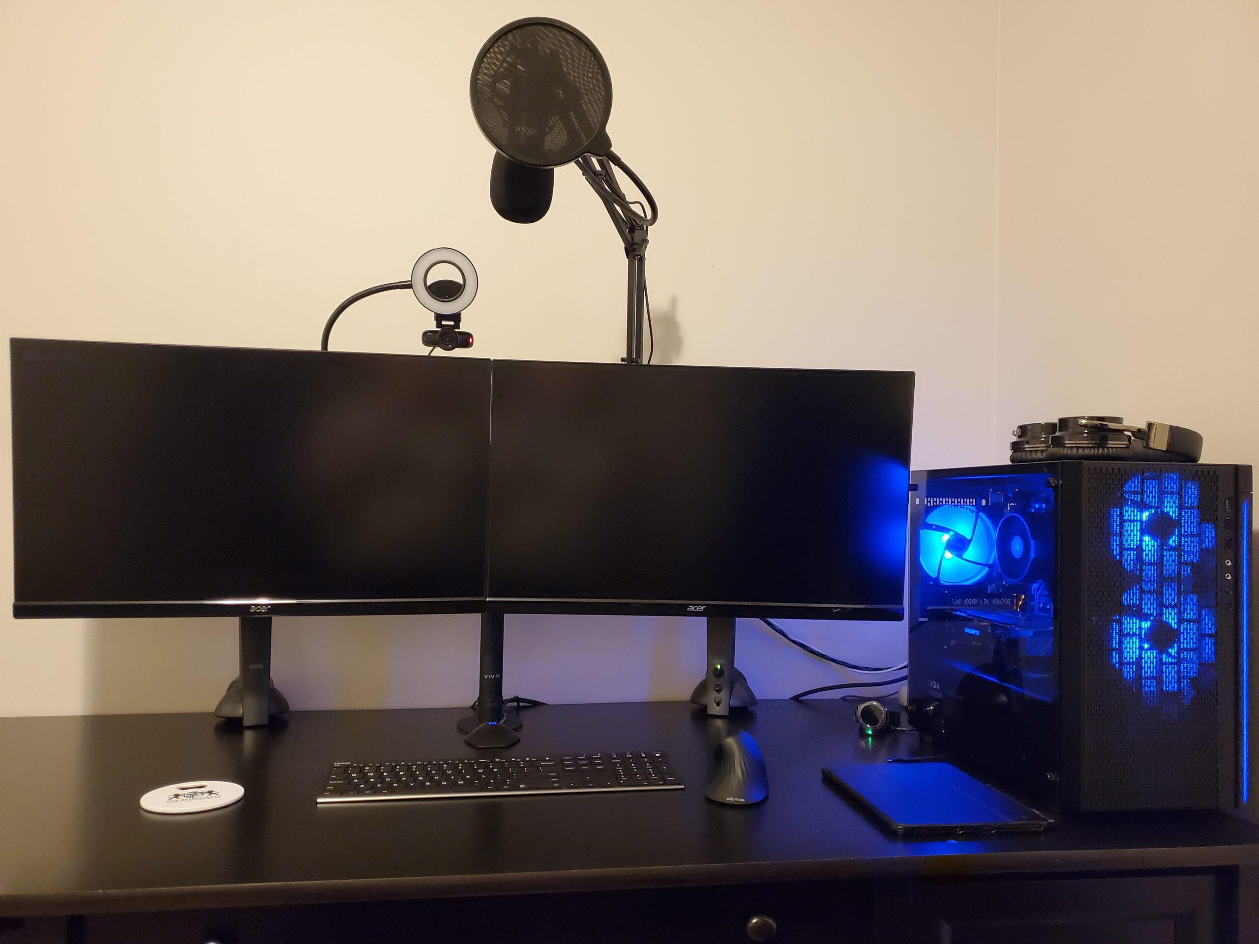 TONOR Conference USB Microphone, Omnidirectional Condenser PC Mic for Video Conference, Recording, Skype, Online Class, Court Reporter, Plug & Play Compatible with Mac OS X Windows PC Compute, G11 customer photo 2