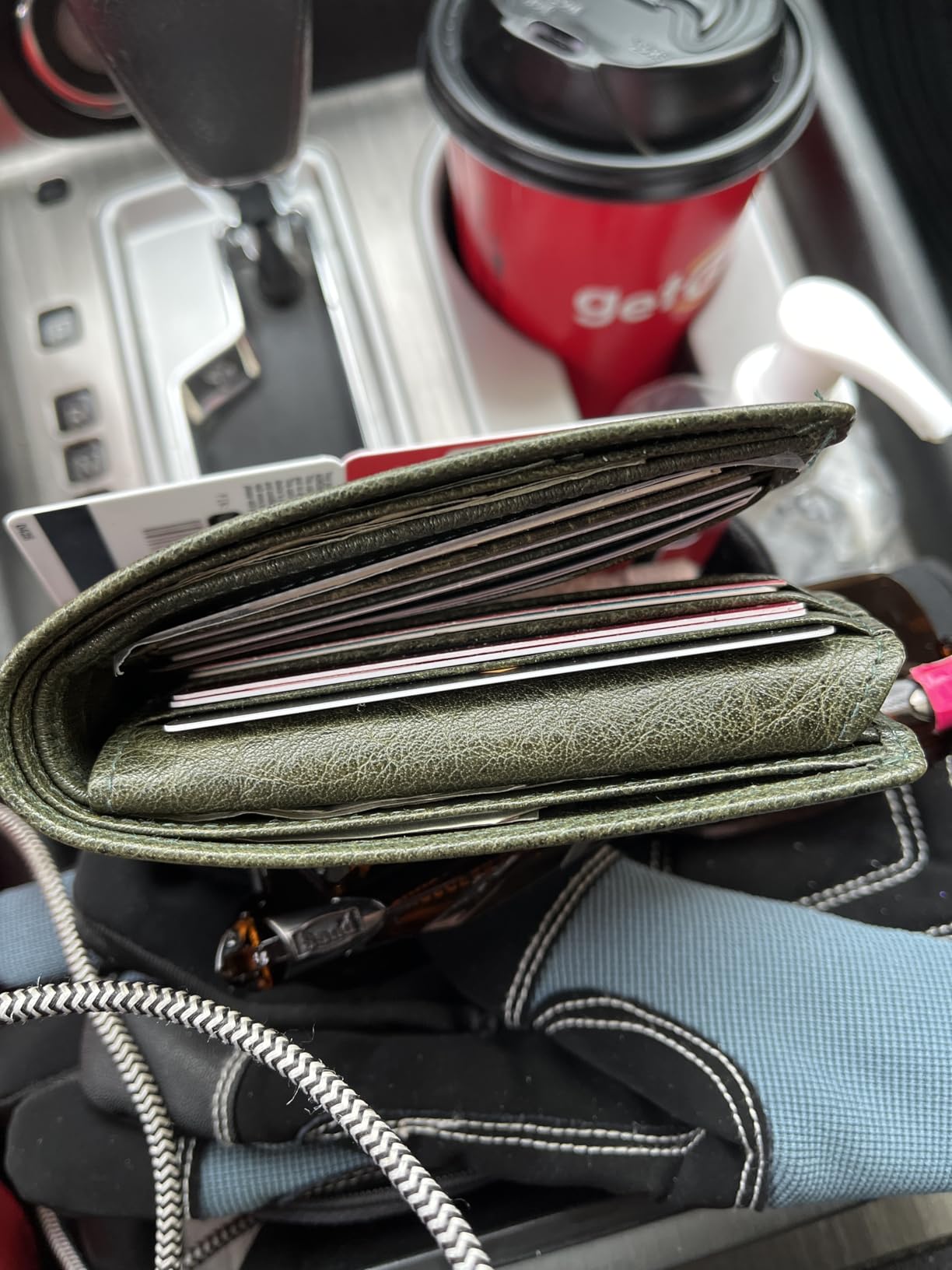 Mens RFID Blocking Bifold Wallet Soft Genuine Leather Brown Western | Secure and Durable Extra Capacity Billfold with 11 Credit Cards, Flip Up ID customer photo 1