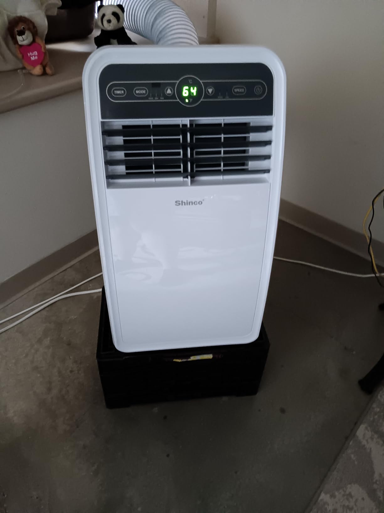 Shinco 8,000 BTU Portable Air Conditioner, AC Unit with Built-in Cool, Dehumidifier & Fan Modes for Room up to 350 sq.ft, Conditioner Remote Control, 24 Hour Timer, Installation Kit customer photo 1