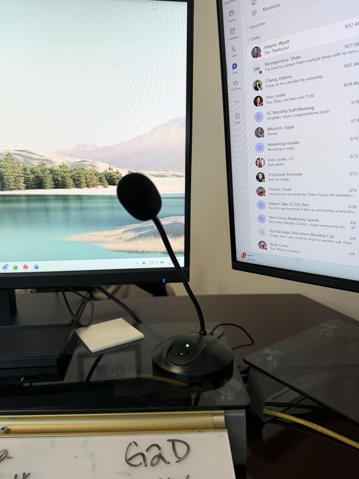 USB Microphone, 360 Degree Adjustable Gooseneck Design, Mute Button & LED Indicator, Noise-Canceling Technology, Plug & Play, Compatible with Windows & MacOS customer photo 1