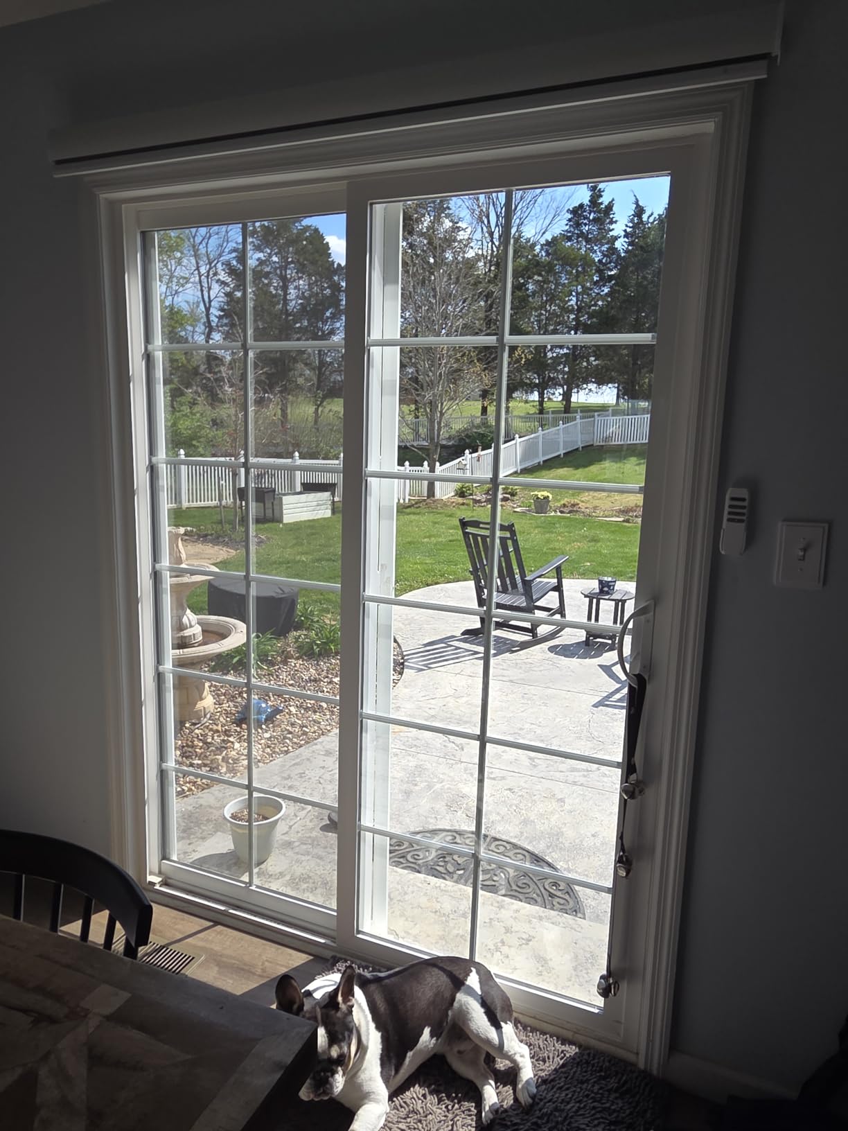 Yoolax Motorized Blinds with Remote, 100% Blackout Smart Blinds for Indoor Windows Motorized Roller Shades Work with Alexa, Google, Custom Electric Shades with Voice Control (Jacquard White) customer photo 1