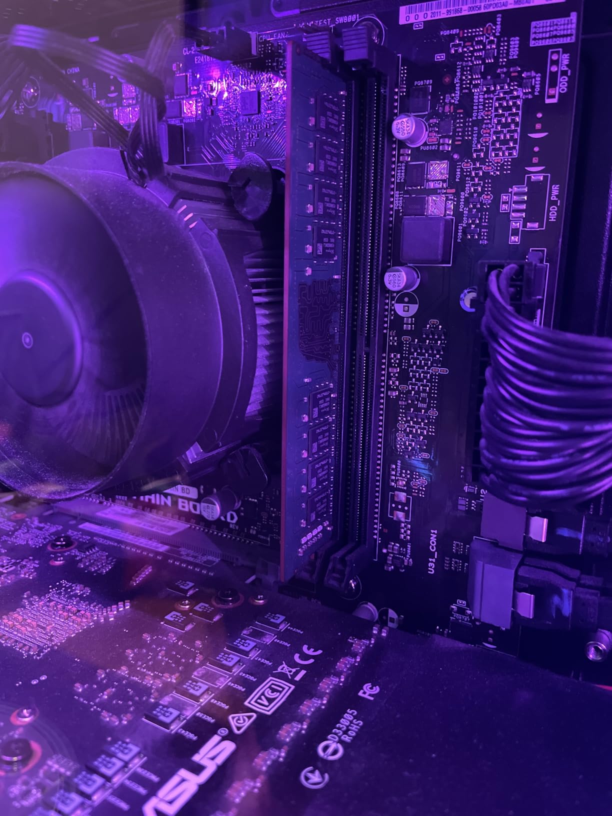 CORSAIR Vengeance LPX DDR4 RAM 32GB (2x16GB) 3200MHz CL16-20-20-38 1.35V Intel AMD Desktop Computer Memory - Black (CMK32GX4M2E3200C16) customer photo 2