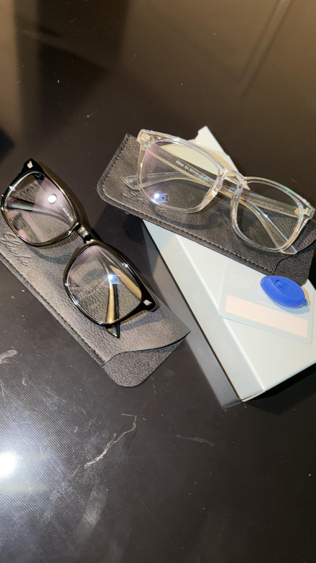 livho High Tech Blue Light Glasses - Advanced Blue Light Blocking Computer Glasses - Screen Fatigue & UV Protection customer photo 2