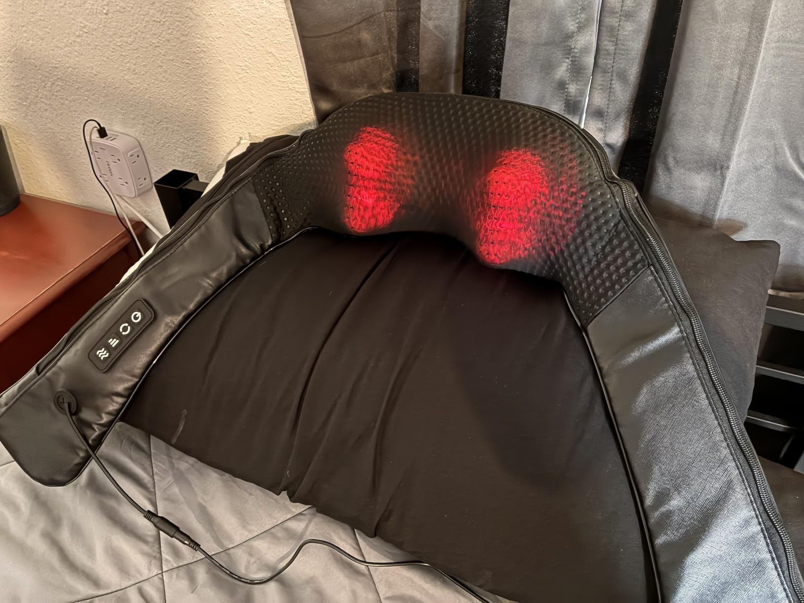 Mirakel Mothers Day Gifts for Mom Wife Women, Neck Massager for Pain Relief Deep Tissue, Electric Shiatsu Shoulder & Back Massager with Heat, Fathers Day Dad Gifts for Husband Men (NOT Cordless) customer photo 2