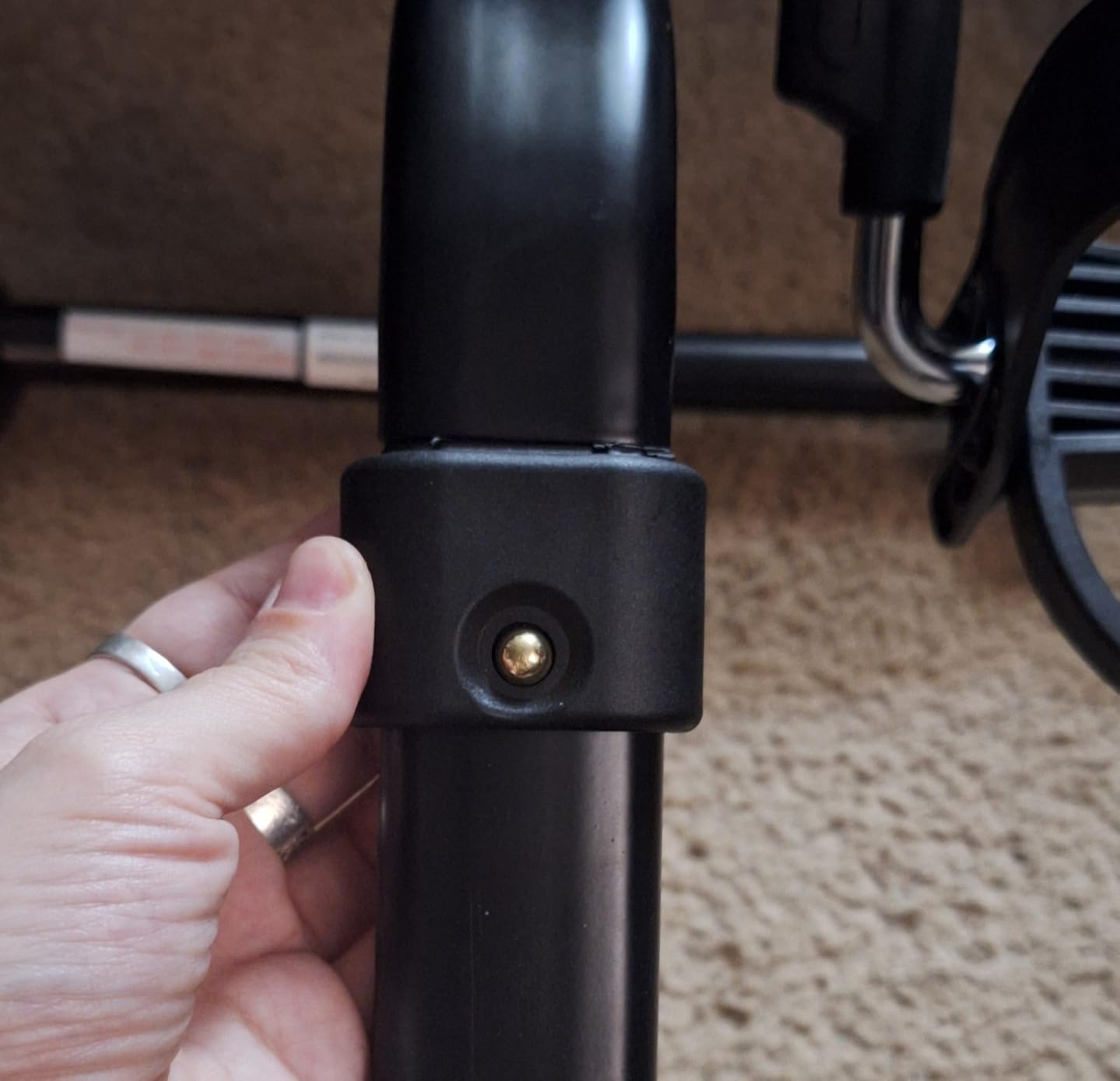 Vaunn Under Desk Bike Pedal Exerciser Ergometer with LCD Display - Mini Pedal Exerciser for Arm & Leg Workout, Folding Desk Cycle for Home Office, Physical Therapy & Low Impact Cardio customer photo 1