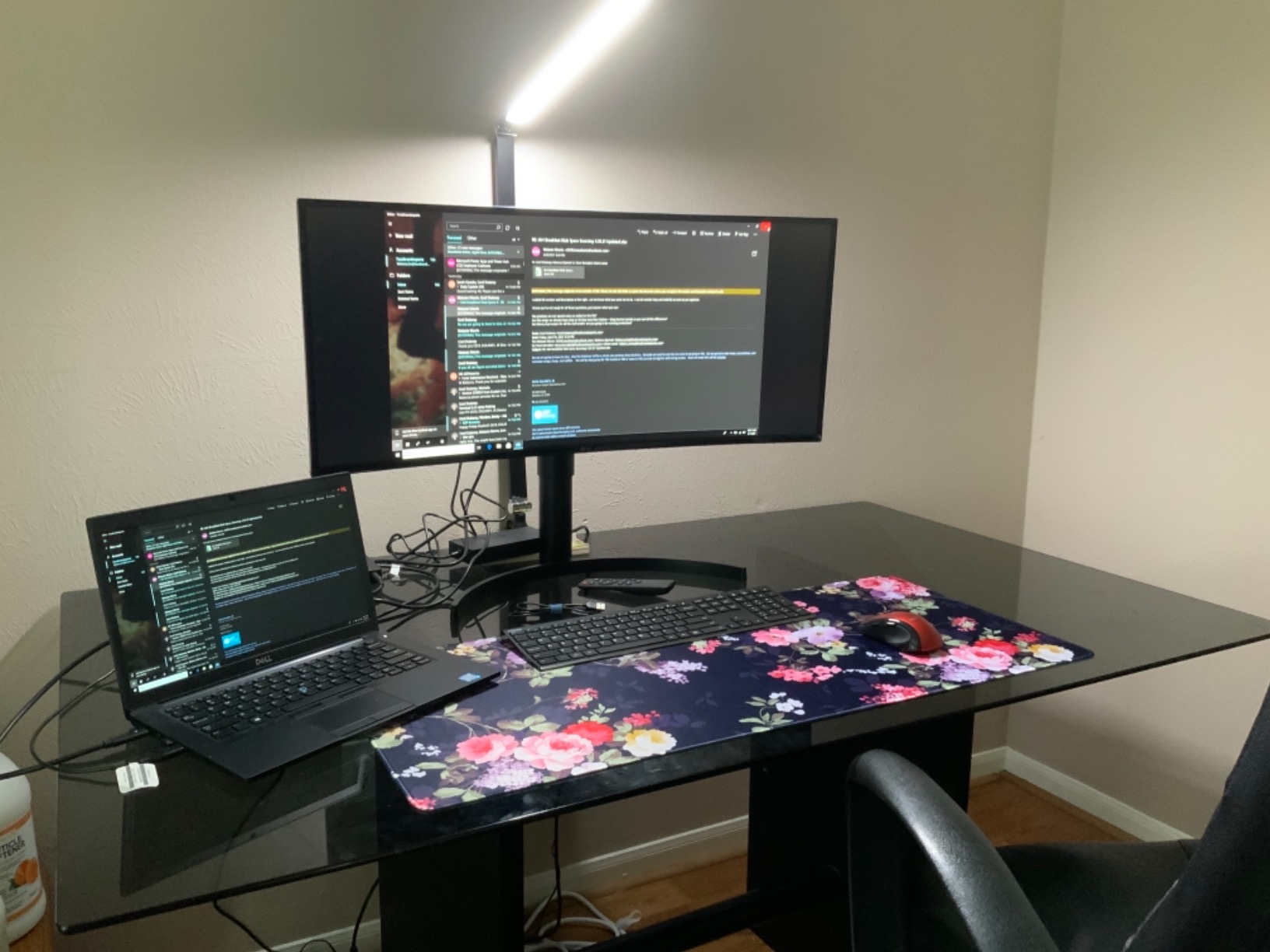 LG 34WN80C-B UltraWide Monitor 34 21:9 Curved WQHD (3440 x 1440) IPS Display, USB Type-C (60W PD), sRGB 99% Color Gamut, 3-Side Virtually Borderless Design, Tilt/Height Adjustable Stand - Black customer photo 2