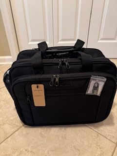 KROSER Rolling Laptop Bag Premium Wheeled Briefcase Fits Up to 17.3 Inch Laptop Overnight Roller Case Computer Bag with RFID Pockets for Travel/Business/Men/Women-Black customer photo 2