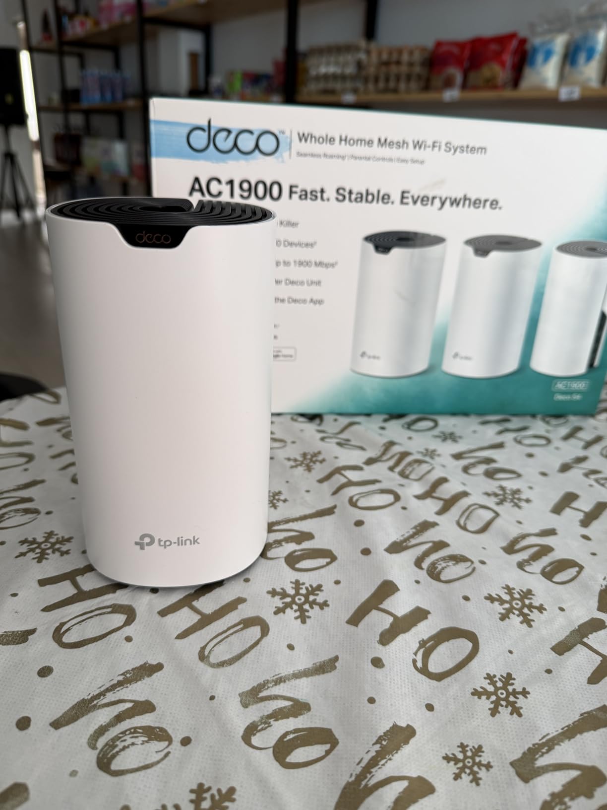 TP-Link Deco S4 Mesh AC1900 WiFi System - Up to 5,500 Sq.ft. Coverage, Replaces WiFi Router and Extender, Gigabit Ports, Works with Alexa, Deco S4(3-Pack) customer photo 2