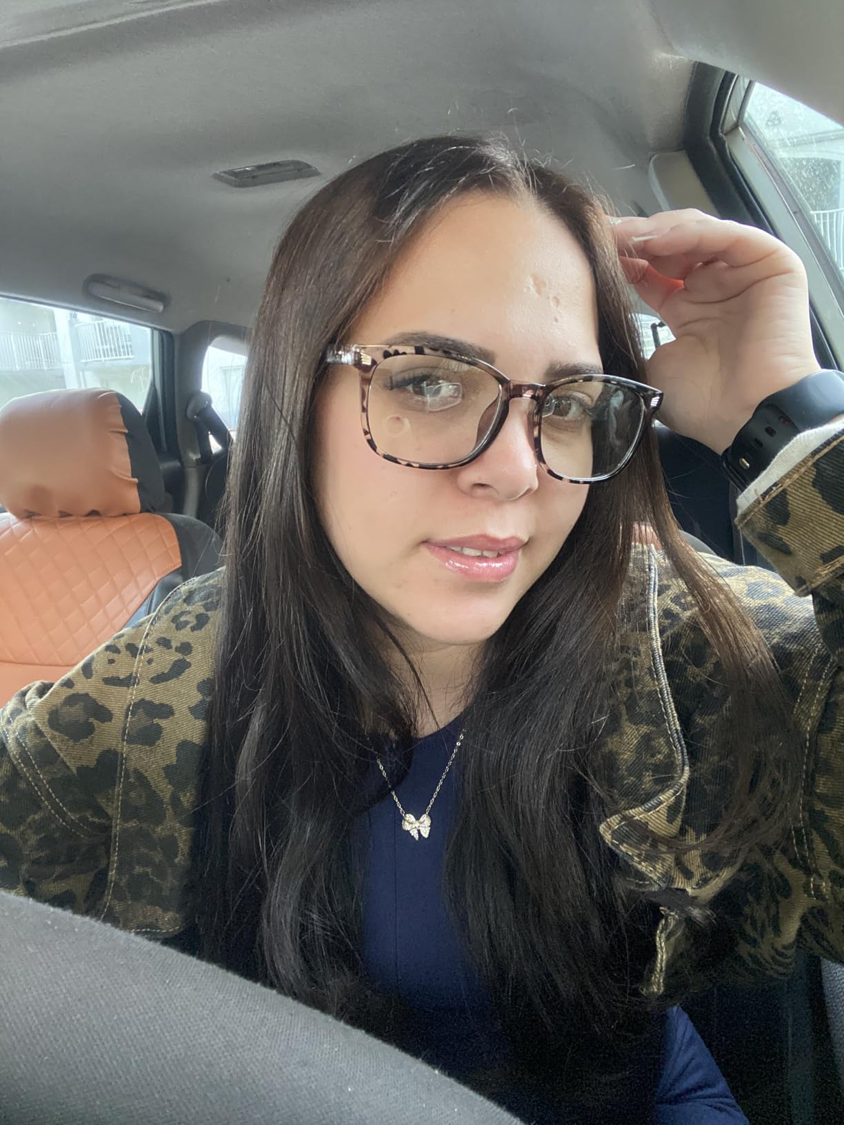 Gaoye Stylish Eyewear Frame Accessories - Blue Light Glasses for Woman - Computer Glasses for Blue Light Blocking customer photo 1