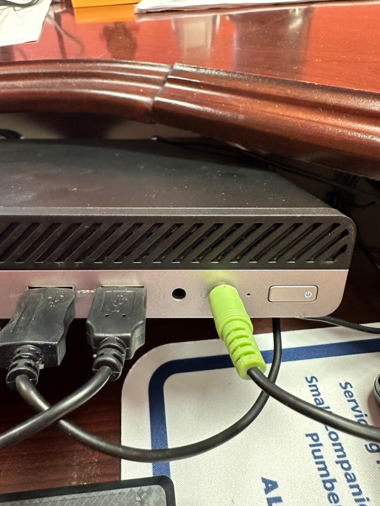 HP ProDesk 600 G3 Mini PC Desktop, Intel Core i5-6500T, 16GB RAM, 256GB PCIe Solid State Drive, USB-C, Windows 11 Professional (Renewed) customer photo 2