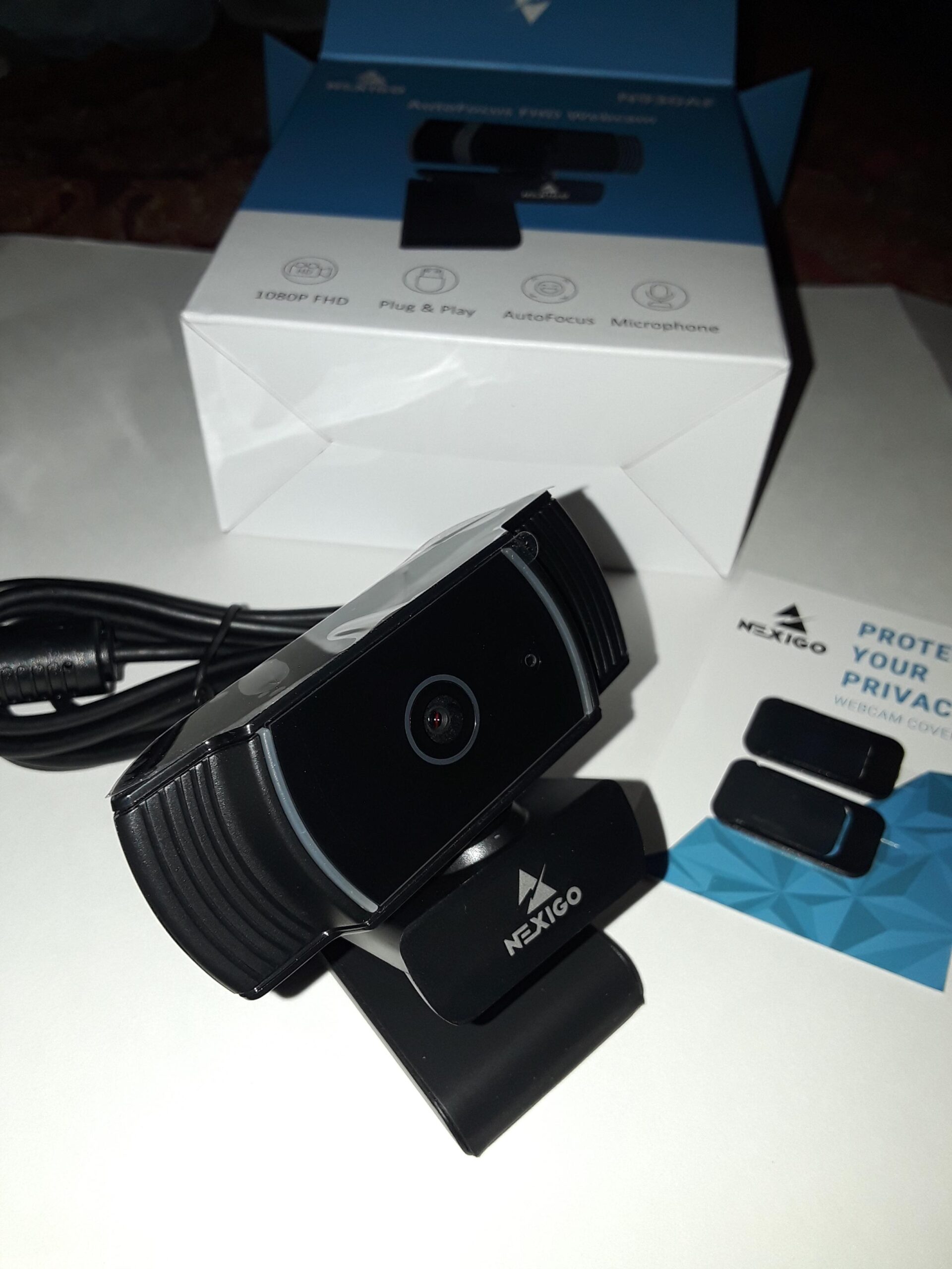 NexiGo N930AF Webcam with Microphone for Desktop, Autofocus, Webcam for Laptop, Computer Camera, 1080p HD USB Web Camera, Compatible with Zoom/Switch 2/Teams/Webex customer photo 2