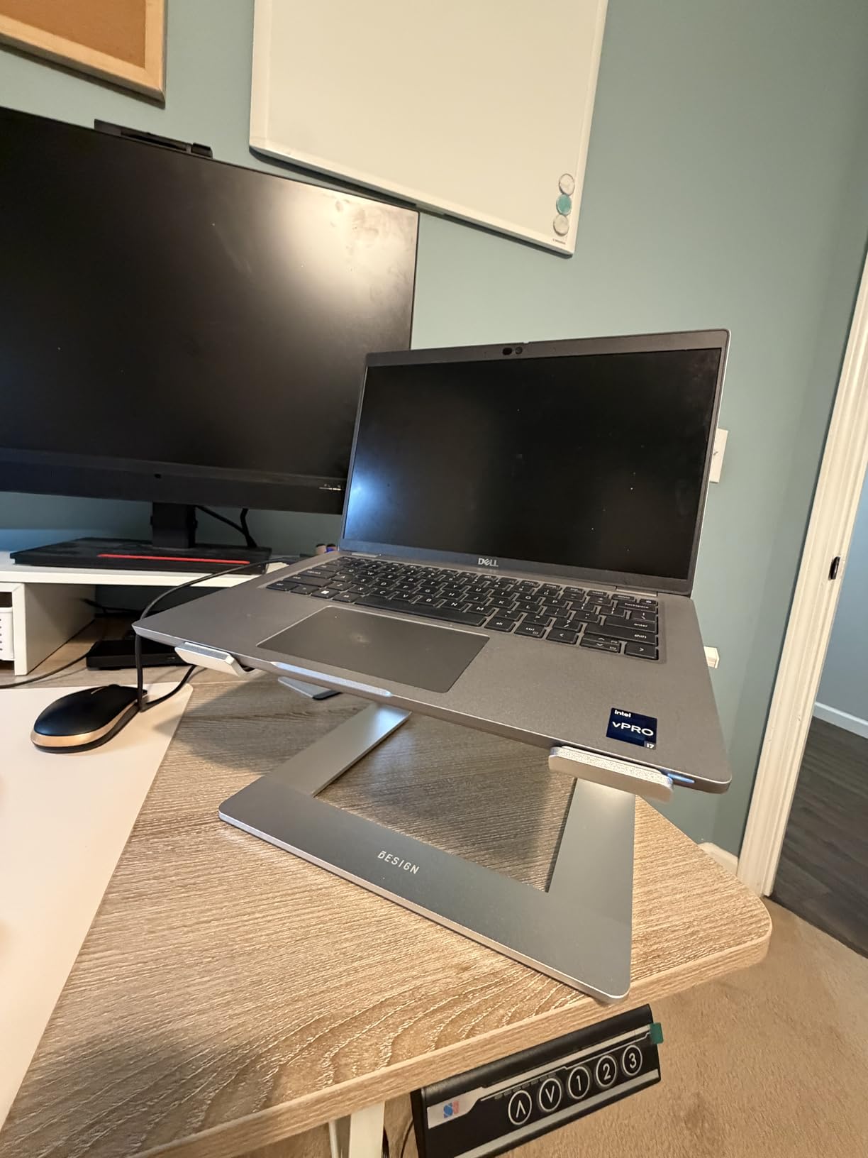 BESIGN LS03 Aluminum Laptop Stand, Ergonomic Detachable Computer Stand, Notebook Riser Compatible with Air, Pro, Dell, HP, Lenovo More 10-15.6