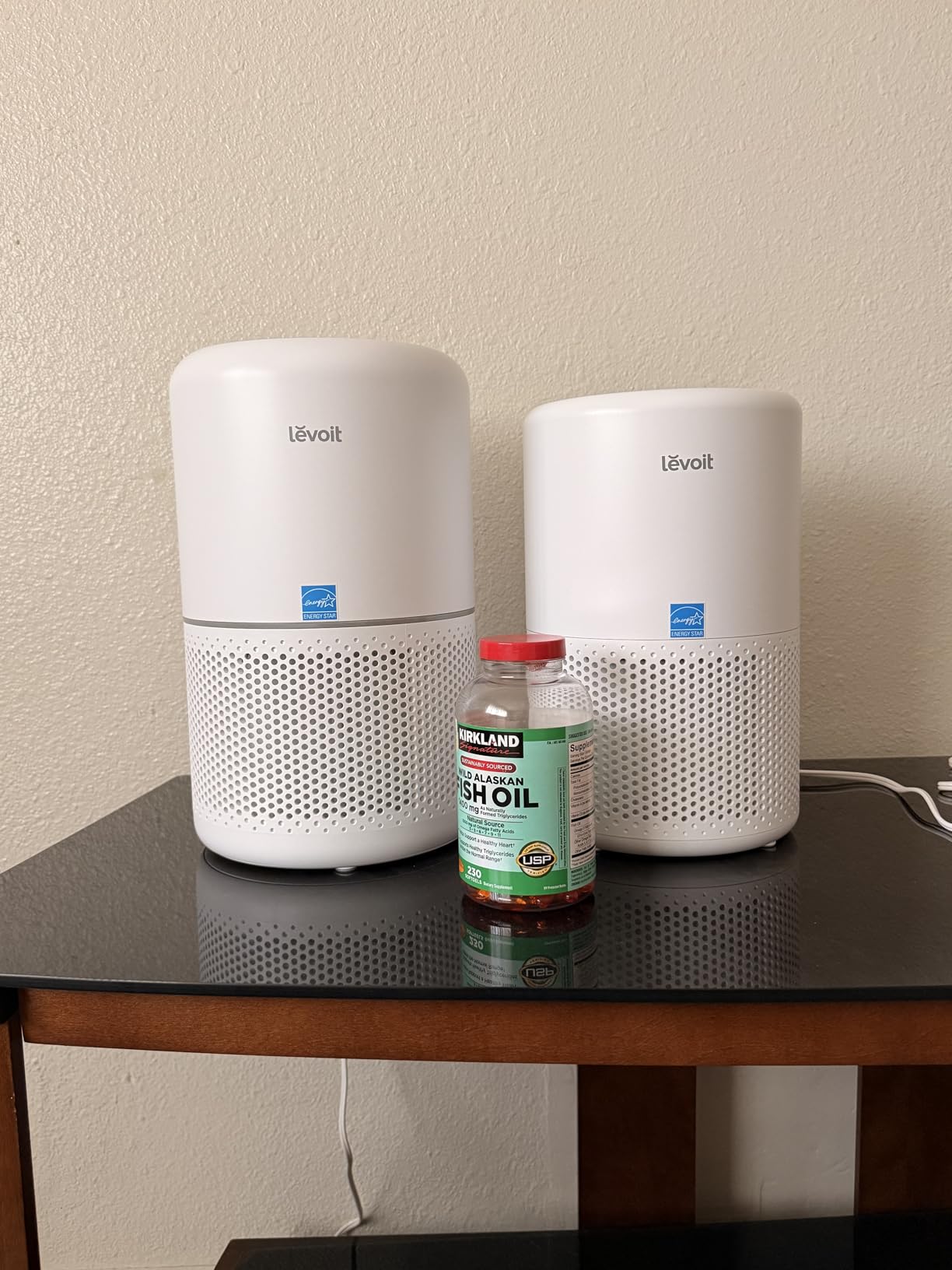 LEVOIT Air Purifier for Home Bedroom Dorm Room, Smart & Voice Control, AHAM VERIFIED, 3-in-1 Filter With HEPA Sleep Mode, for Pollen, Pollutants, Smoke, Dander, Dust, Core 200S-P, White customer photo 2