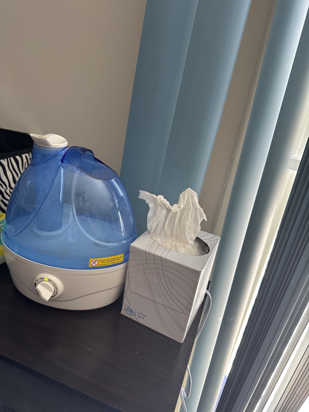 AquaOasis Cool Mist Humidifier (2.2L Water Tank) Quiet Ultrasonic Humidifiers for Bedroom & Large Room - 360 Rotation Nozzle, Auto-Shut Off customer photo 1