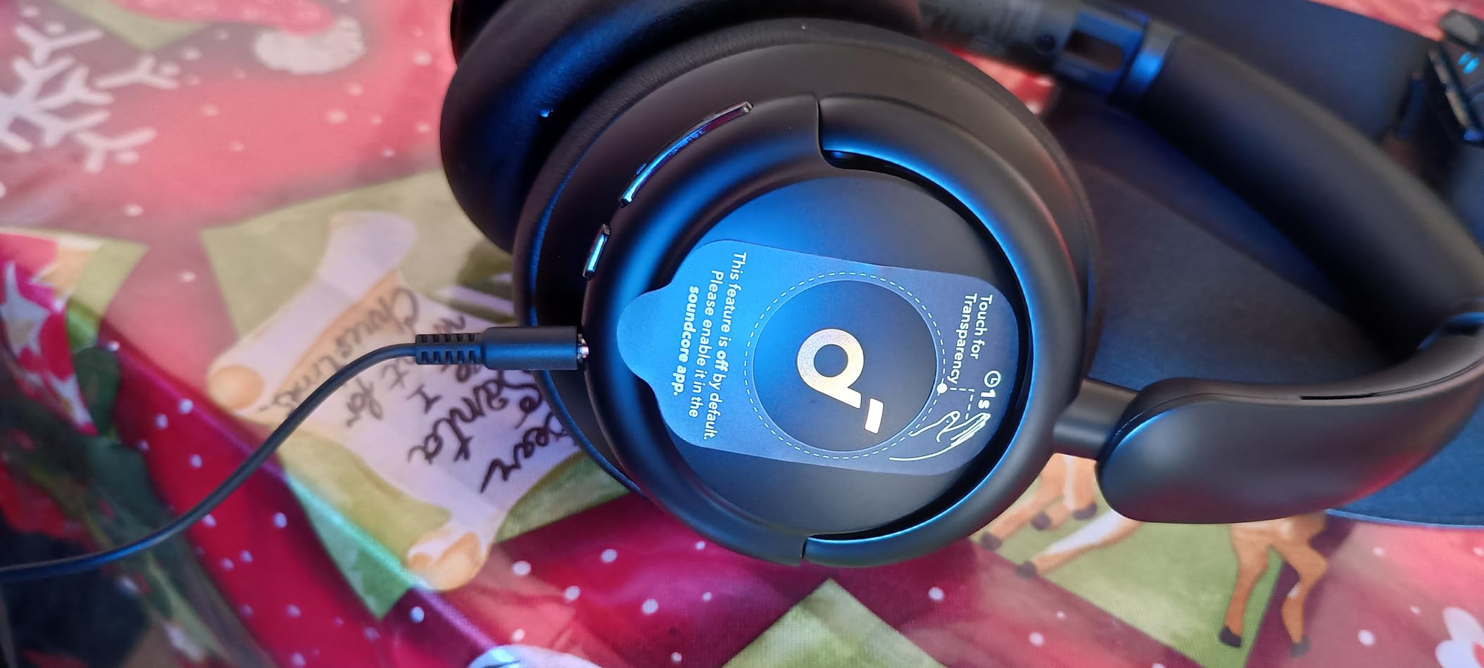 Soundcore Q30 by Anker, Hybrid Active Noise Cancelling Headphones, Multiple Modes, Hi-Res Audio, Custom EQ via App, 50H Playtime, Comfortable Fit, Bluetooth, Multipoint Connection customer photo 2