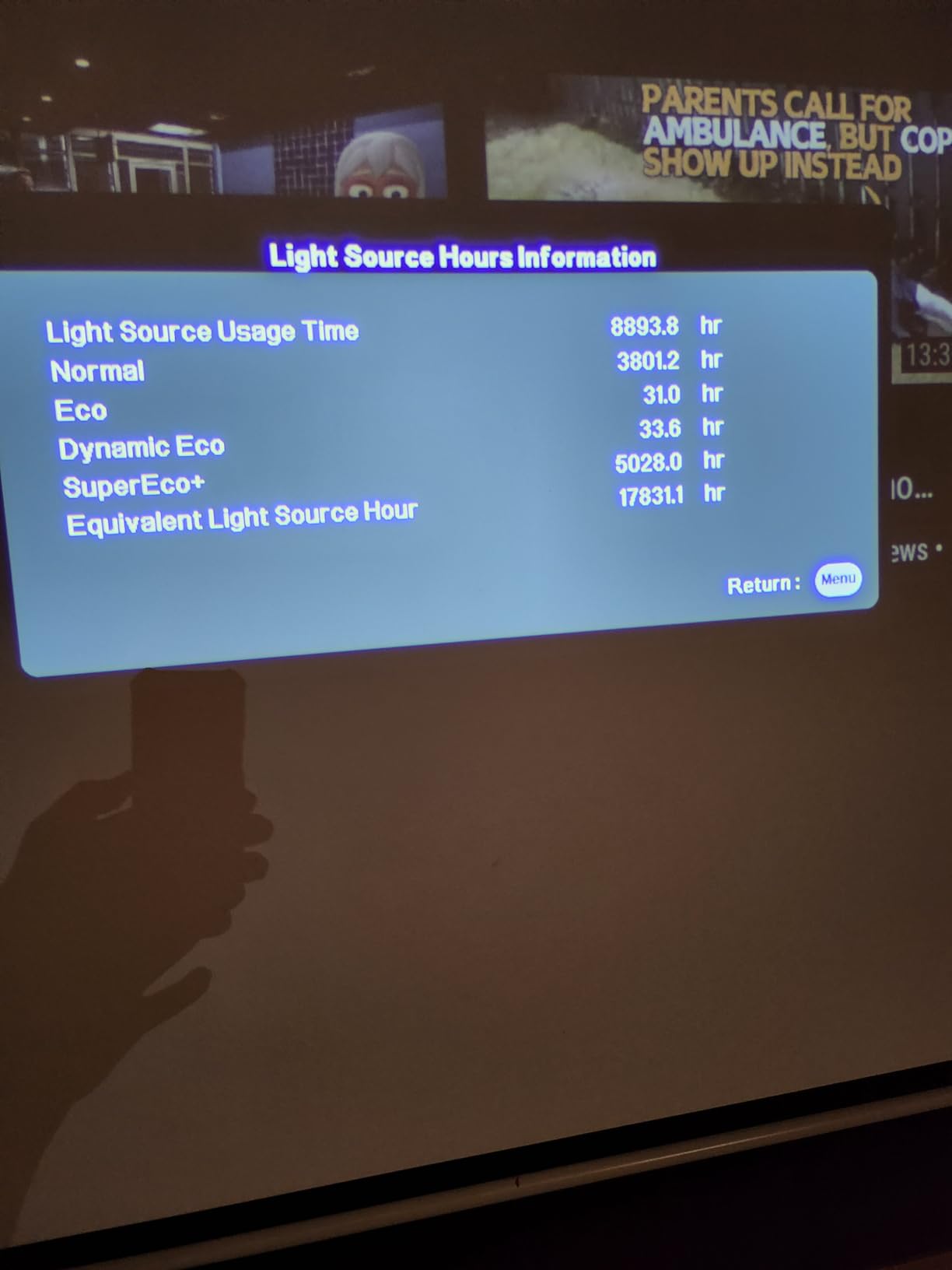 BenQ PX701-4K 3200 Lumens 4K Projector, 240Hz and HDR Support for Smooth Home Entertainment, 1.1x Optical Zoom, Auto V-Keystone, and H/V Keystone for Flexible Setup, and Dual HDMI Inputs customer photo 1