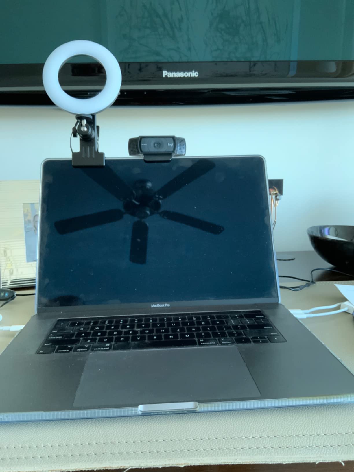 Cyezcor Video Conference Lighting Kit, Ring Light for Monitor Clip On,for Remote Working, Distance Learning,Zoom Call, Self Broadcasting and Live Streaming, Computer Laptop Video Conferencing customer photo 2