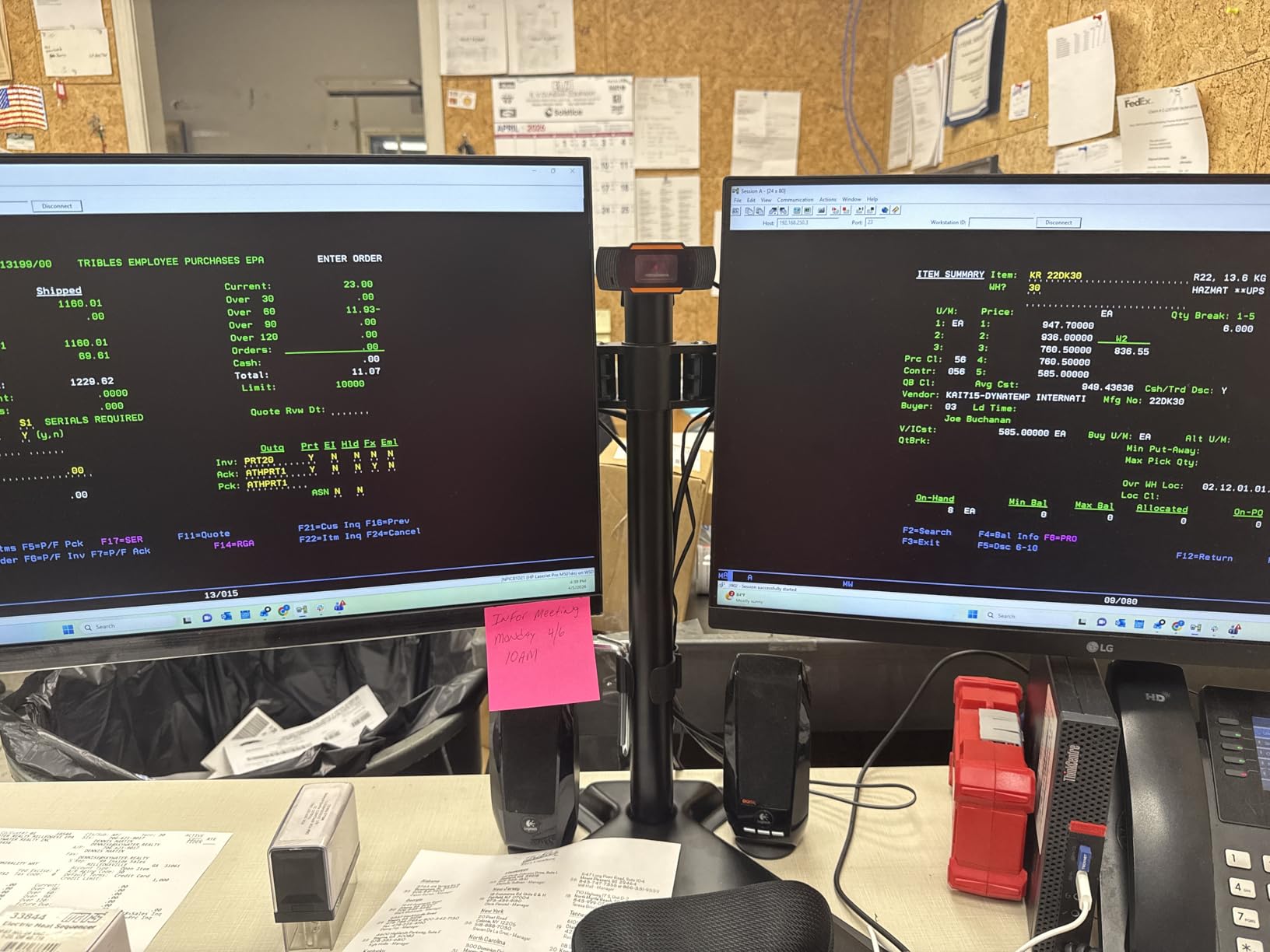 MOUNT PRO Dual Monitor Stand, Free-Standing Full Motion Monitor Desk Mount Fits 2 Screens up to 27 inches,17.6lbs with Height Adjustable, Swivel, Tilt, Rotation, VESA 75x75 100x100, Black customer photo 1