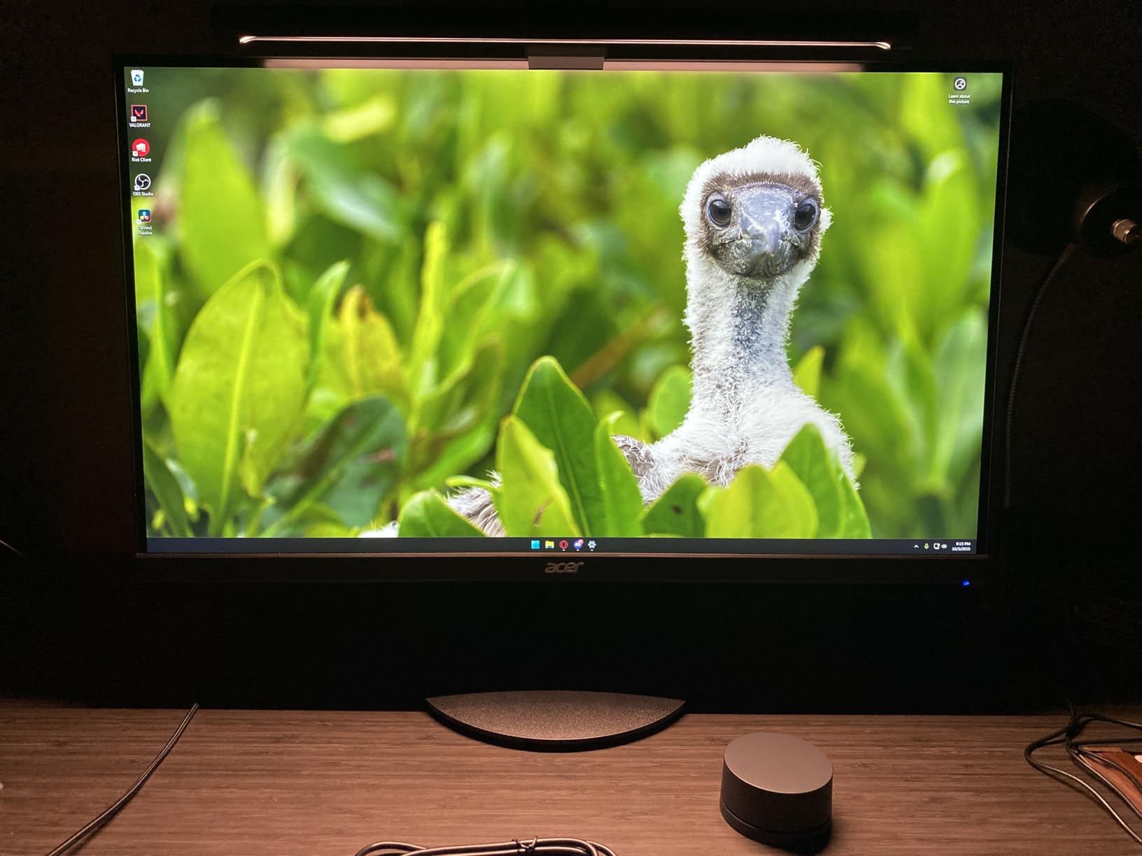 Xiaomi Mi Computer Monitor Light Bar - Easy Installation, Extra Computer Lighting w/o Taking Desktop Space, w/Wireless Remote Control Adjusting Lights Easily customer photo 2