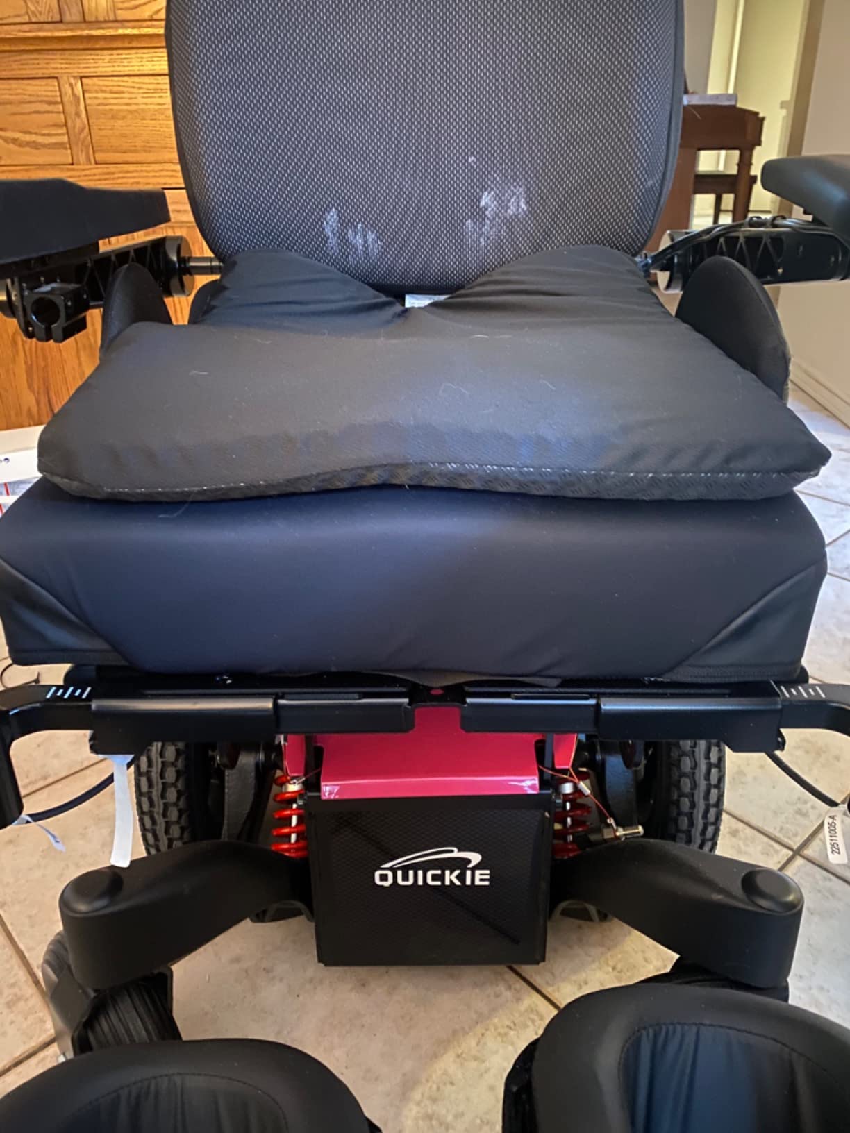Gel Seat Cushion, Cooling seat Cushion (Super Large & Thick), Breathable Honeycomb Design Absorbs Pressure Points Seat Cushion, Gel Cushion for Office Chair, Home Car seat Cushion for Wheelchair customer photo 2