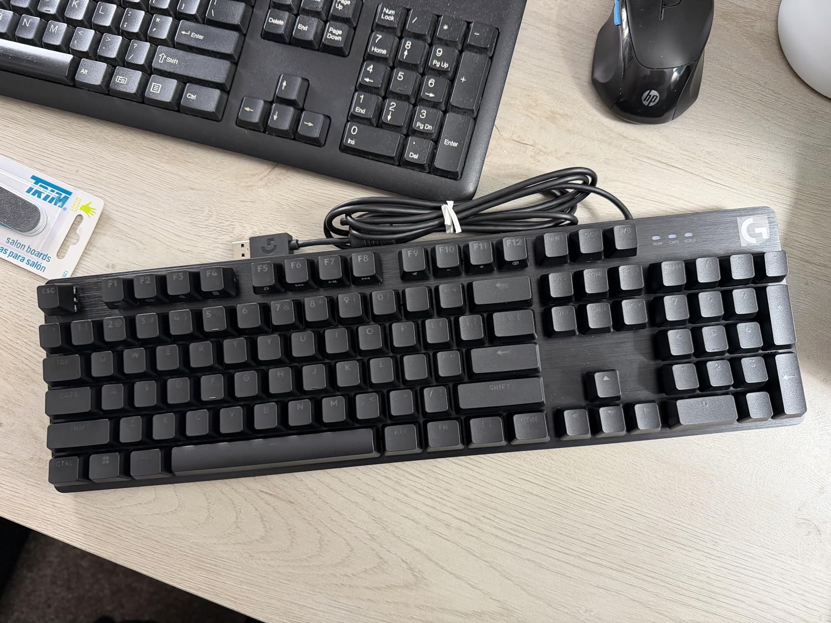 Logitech G413 SE Full-Size Mechanical Gaming Keyboard - Backlit Keyboard with Tactile Mechanical Switches, Anti-Ghosting, Compatible with Windows, macOS - Black Aluminum customer photo 2