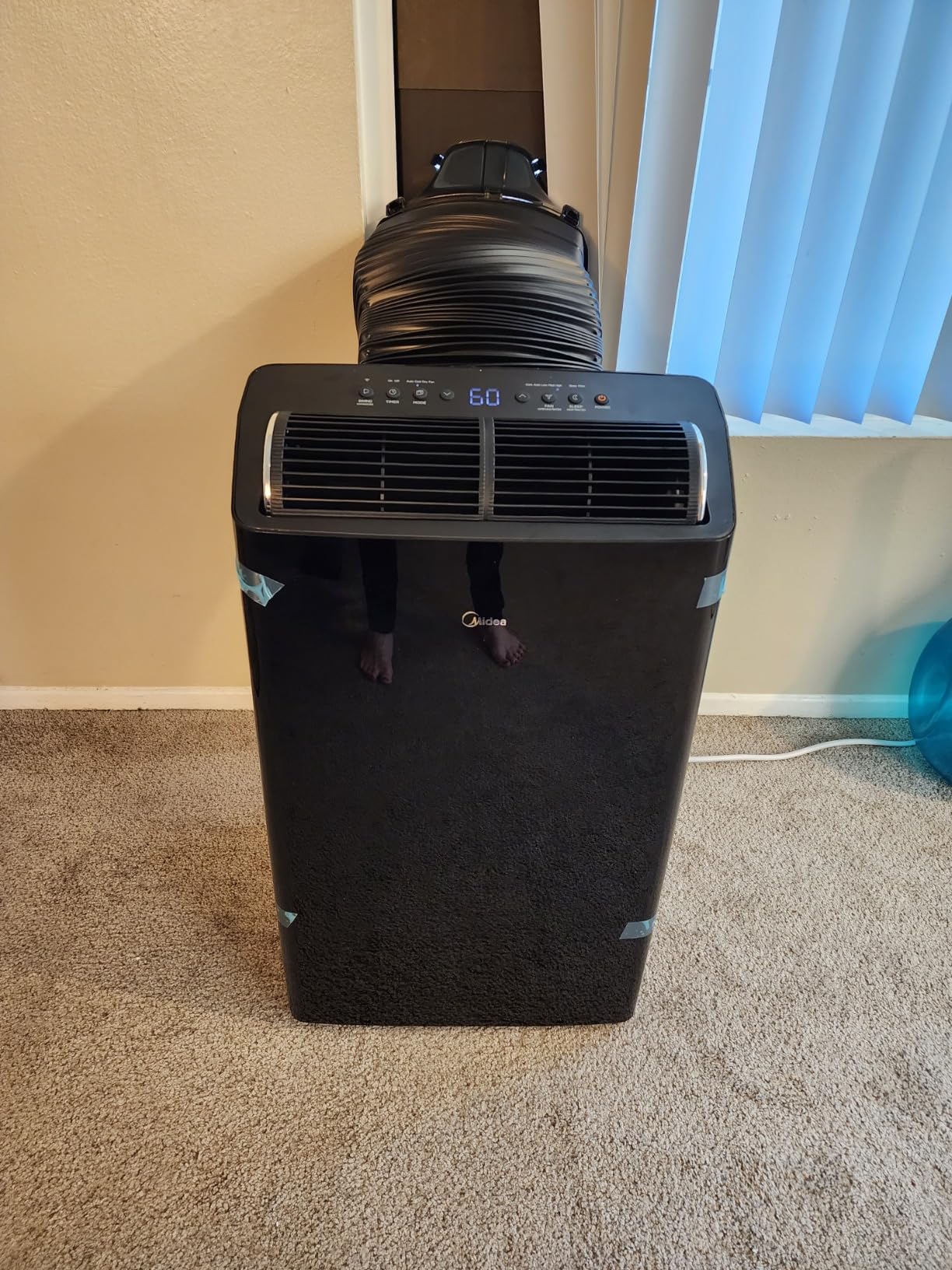 Midea Duo 12,000 BTU (10,000 BTU SACC) High Efficiency Inverter, Ultra Quiet Portable Air Conditioner, Cools up to 450 Sq. Ft., Compatible with Alexa/Google Assistant customer photo 1