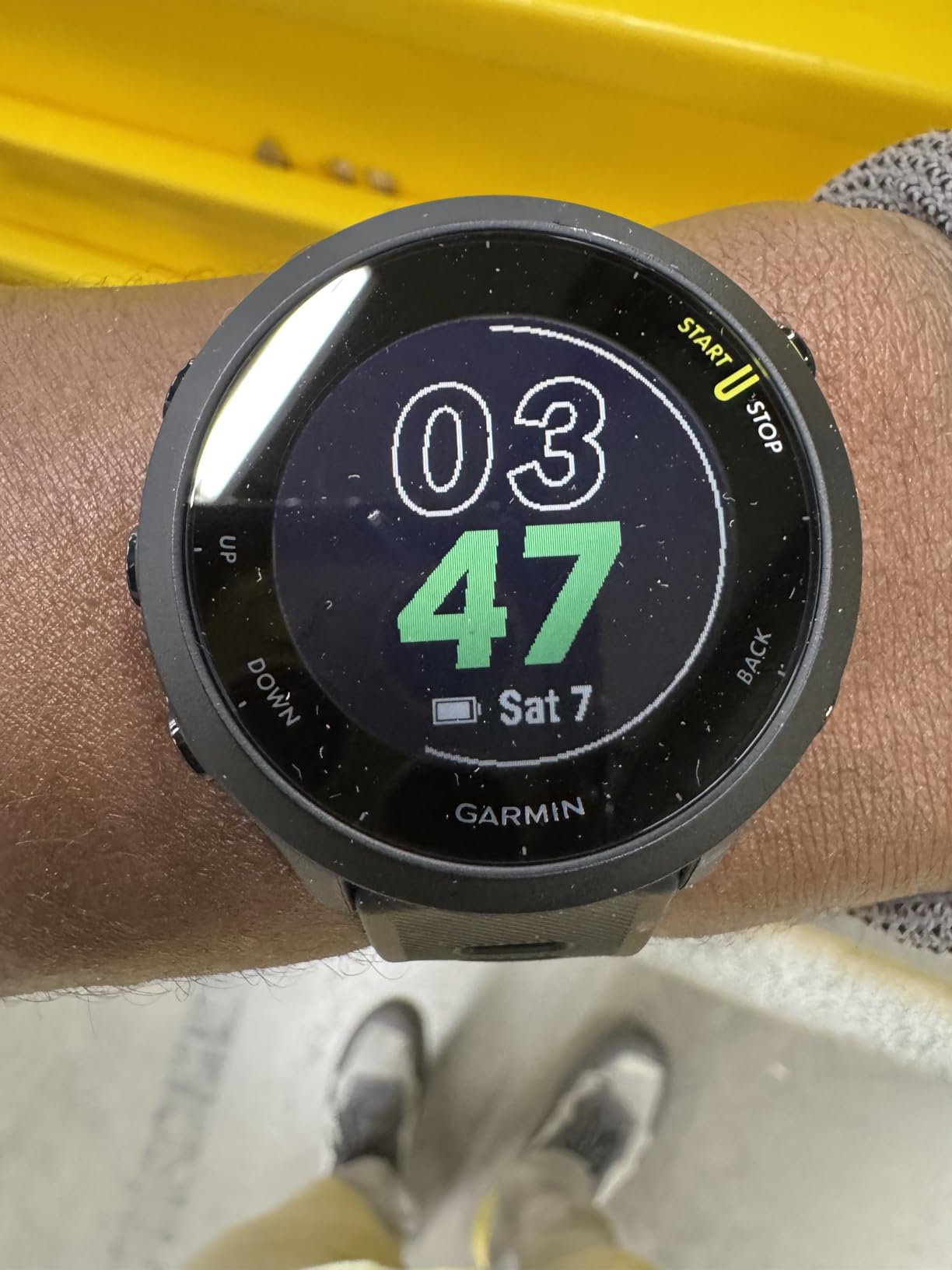 Garmin Forerunner 55, GPS Running Watch with Daily Suggested Workouts, Up to 2 Weeks of Battery Life, Black - 010-02562-00 customer photo 2