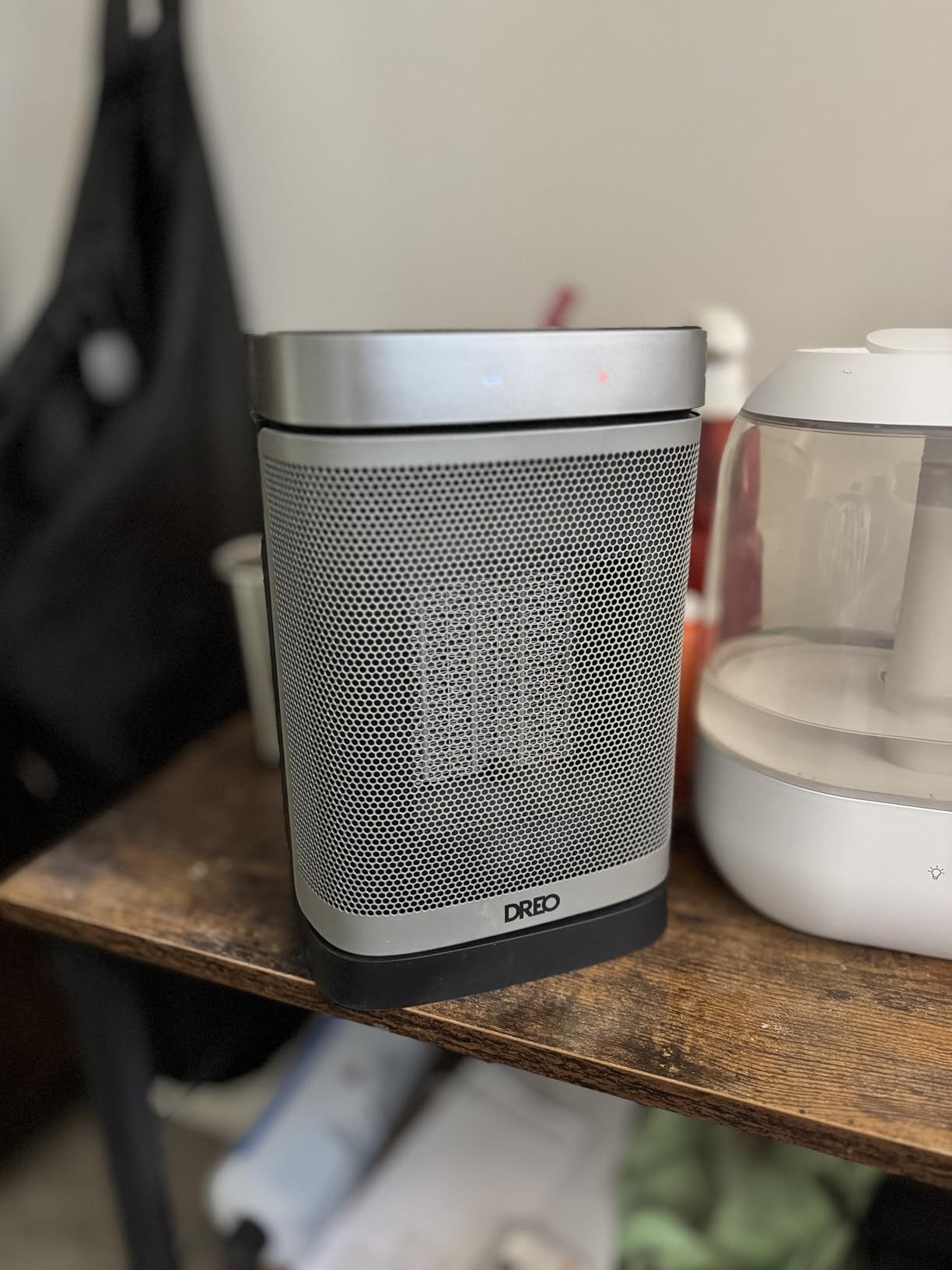 DREO Space Heater, 1500W Portable Electric Heaters for Indoor Use, PTC Ceramic Heater for Office with Remote, Thermostat, 70°Oscillation, 12H Timer, 5 Modes, Safe Quiet Room Heater for Bedroom customer photo 1