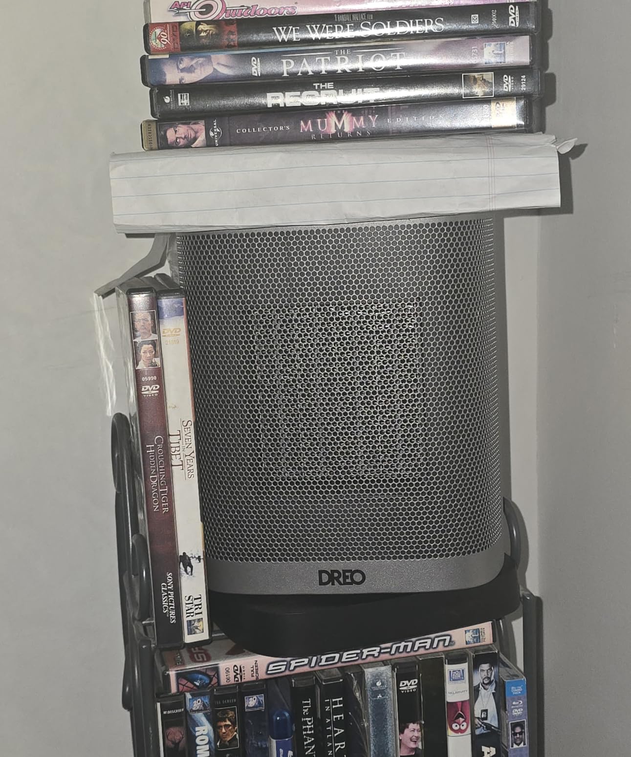 DREO Space Heater, 1500W Portable Electric Heaters for Indoor Use, PTC Ceramic Heater for Office with Remote, Thermostat, 70°Oscillation, 12H Timer, 5 Modes, Safe Quiet Room Heater for Bedroom customer photo 2