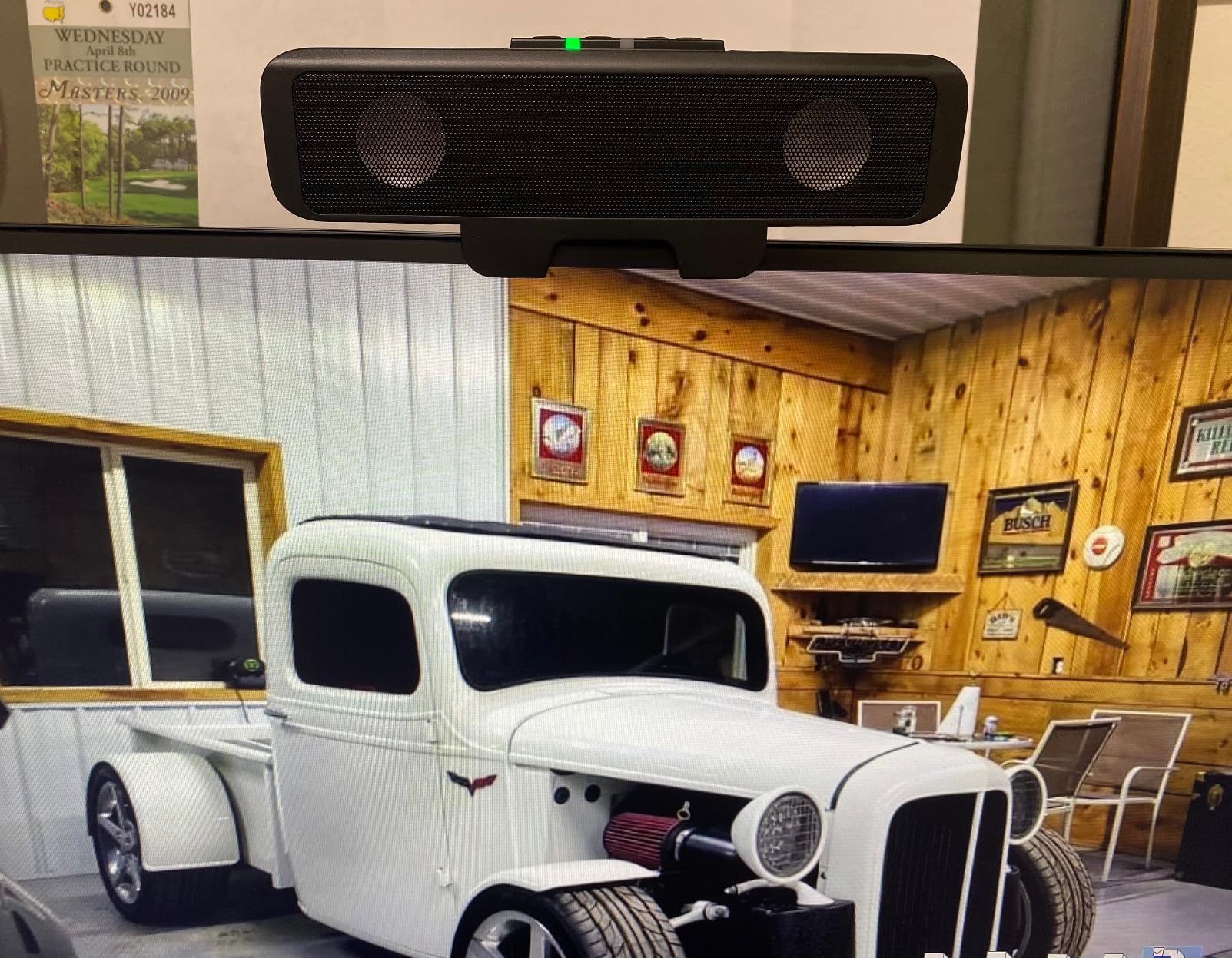 Cyber Acoustics USB Speaker Bar (CA-2890) - Stereo USB Powered Speaker, Easily Clamps to Monitor, Convenient Controls customer photo 1