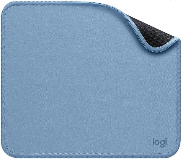 Logitech Mouse Pad - Studio Series, Computer Mouse Mat with Anti-Slip Rubber Base, Easy Gliding, Spill-Resistant Surface, Durable Materials, Portable, in a Fresh Modern Design, Graphite customer photo 1