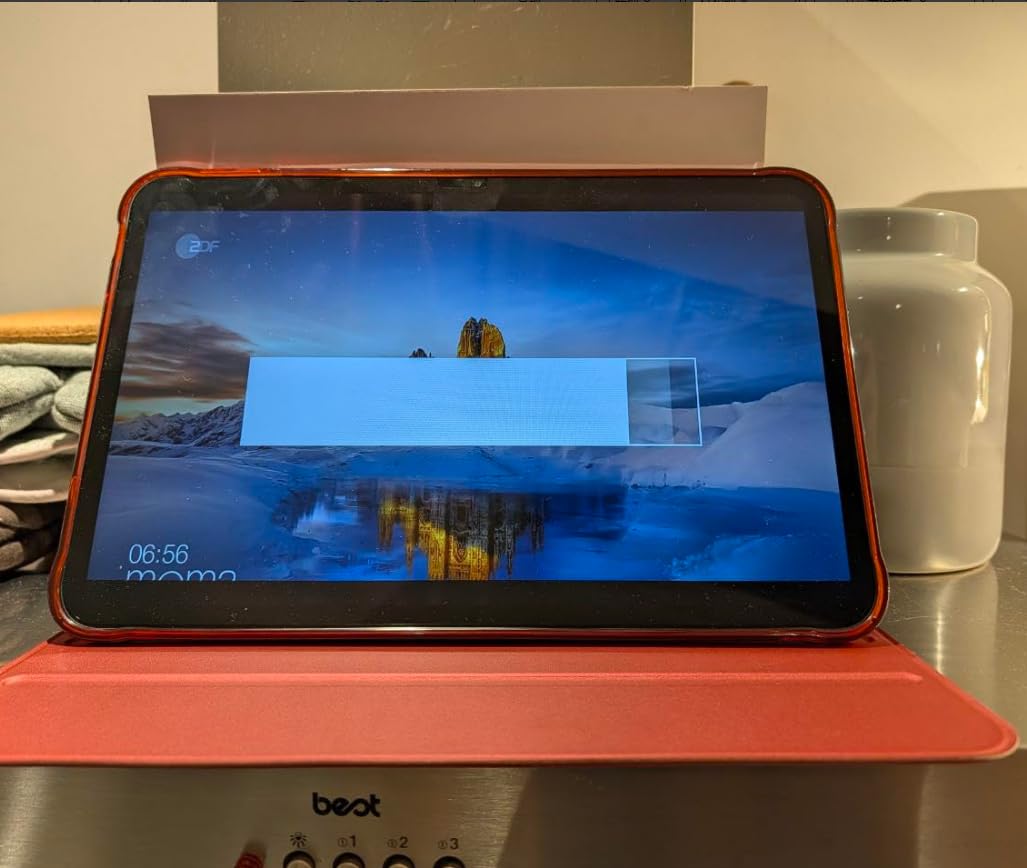 TECLAST T65PLUS 13.4-Inch Android 15 Tablet 2025, 10000mAh/18W Fast Charge, 20GB RAM(8+12)+256GB Storage(1TB TF), 120Hz, Wi-Fi+4G LTE, Dual SIM, GPS,3.5mm Headphone Jack, Elegant Red customer photo 2