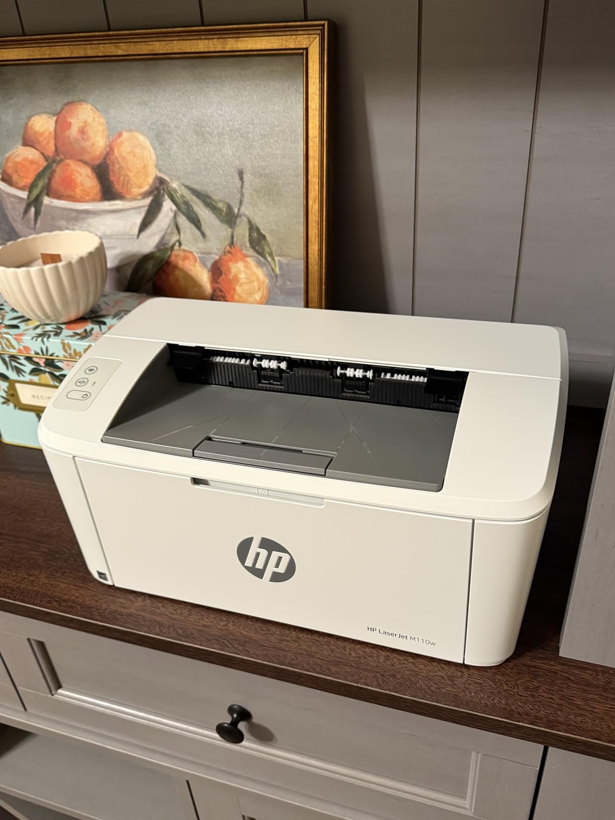 HP LaserJet M110w Wireless Black & White Printer, Print, Fast speeds, Easy Setup, Mobile Printing, Best-for-Small Teams customer photo 1